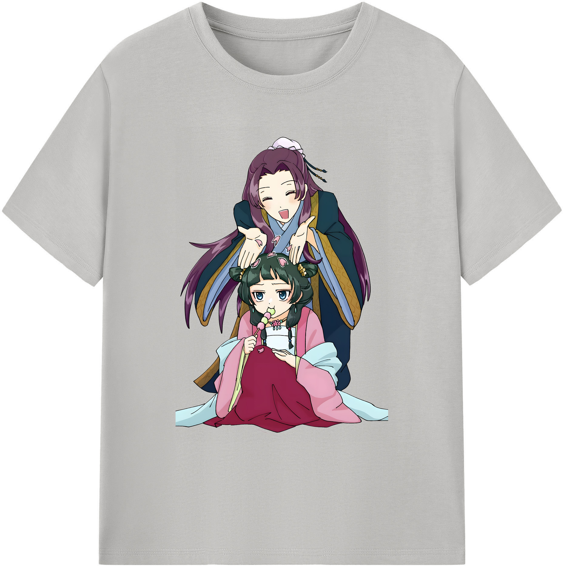 （画像用） 薬屋のひとりごと The Apothecary Diaries 綿100％ メンズ半袖Tシャツ｜肌触りやわらか＆通気性