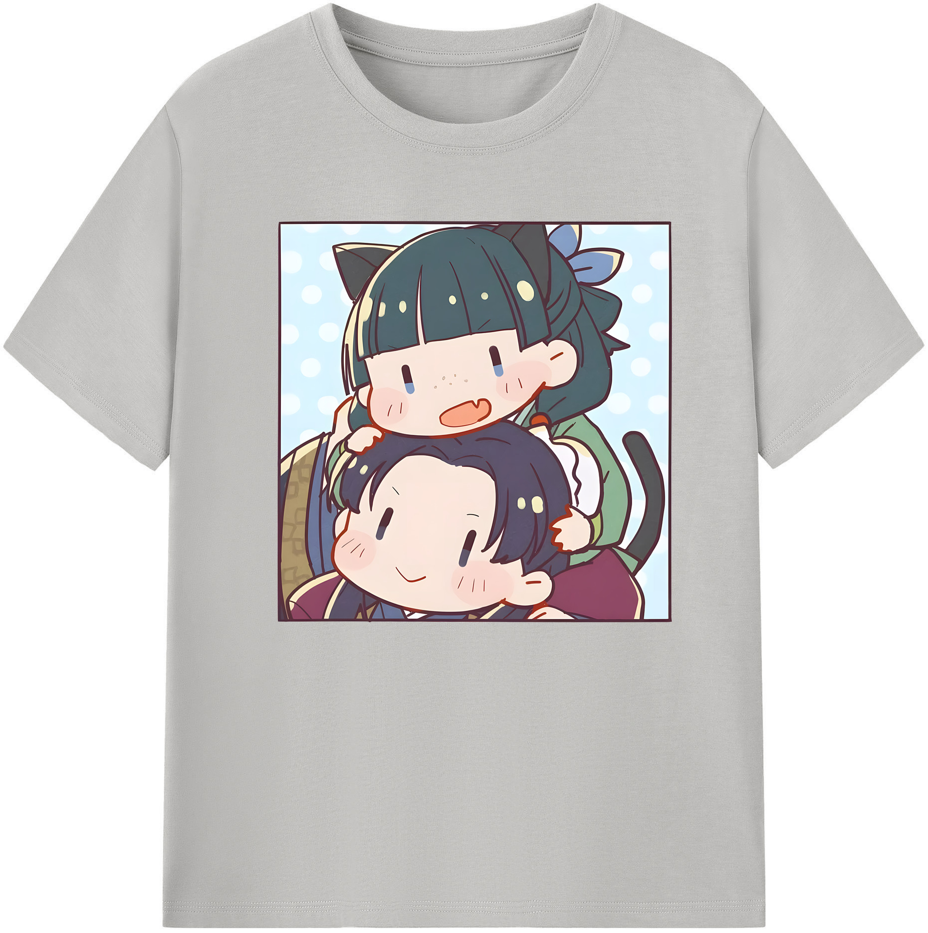 （画像用） 薬屋のひとりごと The Apothecary Diaries 綿100％ メンズ半袖Tシャツ｜肌触りやわらか＆通気性