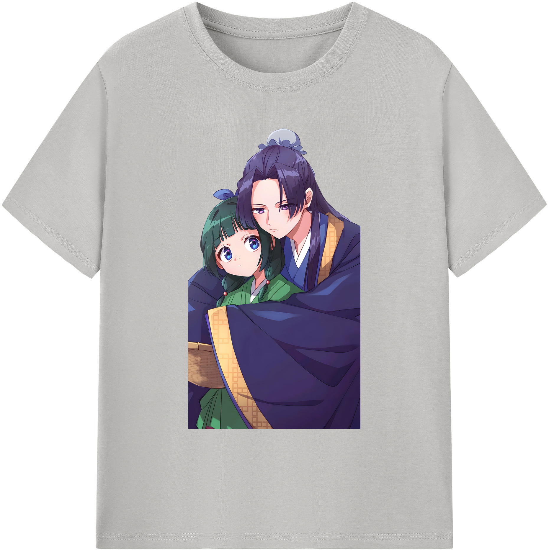 （画像用） 薬屋のひとりごと The Apothecary Diaries 綿100％ メンズ半袖Tシャツ｜肌触りやわらか＆通気性
