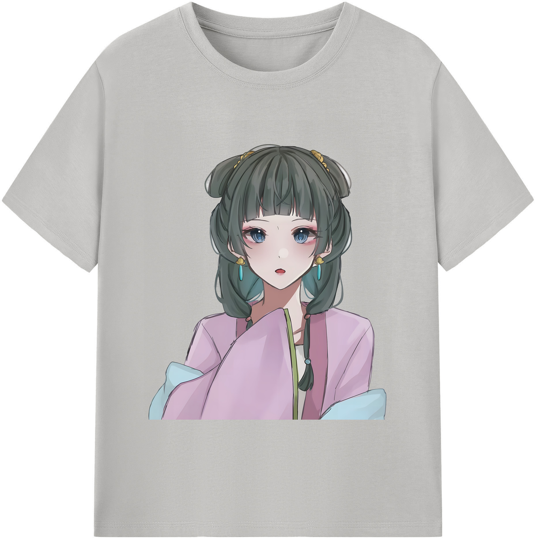 （画像用） 薬屋のひとりごと The Apothecary Diaries 綿100％ メンズ半袖Tシャツ｜肌触りやわらか＆通気性
