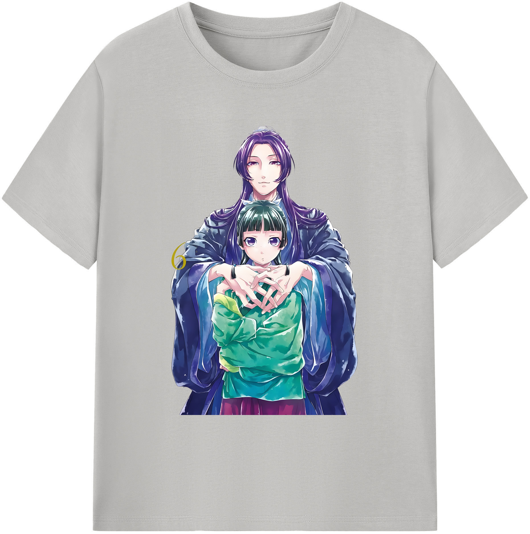 （画像用） 薬屋のひとりごと The Apothecary Diaries 綿100％ メンズ半袖Tシャツ｜肌触りやわらか＆通気性