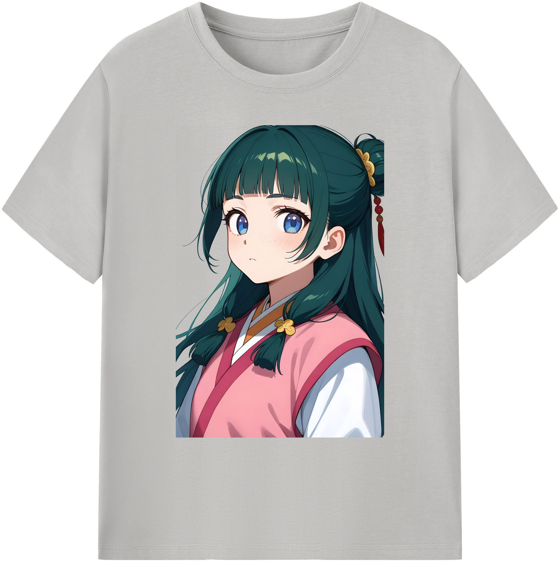 （画像用） 薬屋のひとりごと The Apothecary Diaries 綿100％ メンズ半袖Tシャツ｜肌触りやわらか＆通気性