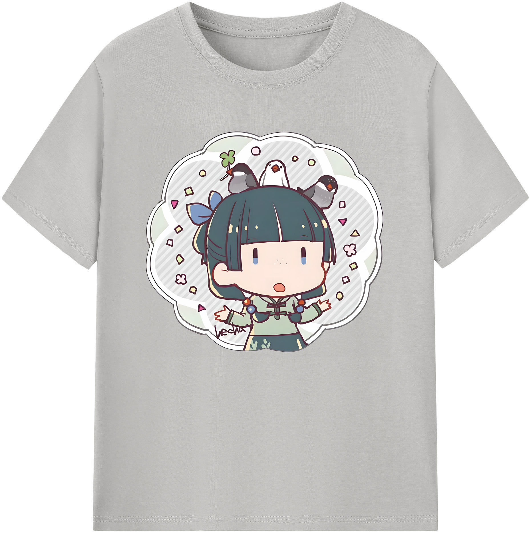 （画像用） 薬屋のひとりごと The Apothecary Diaries 綿100％ メンズ半袖Tシャツ｜肌触りやわらか＆通気性