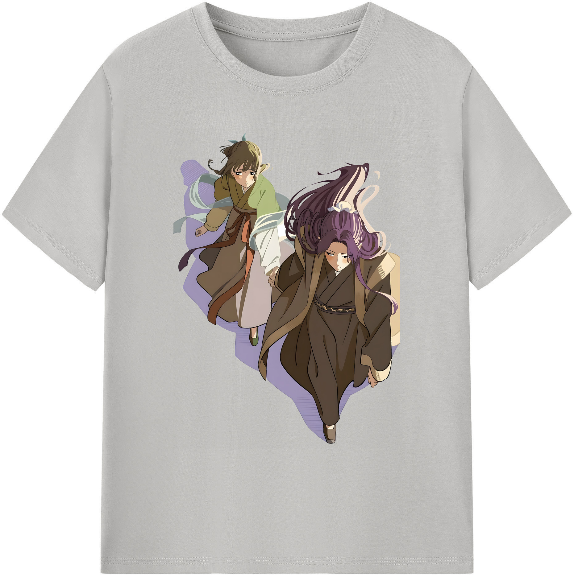（画像用） 薬屋のひとりごと The Apothecary Diaries 綿100％ メンズ半袖Tシャツ｜肌触りやわらか＆通気性