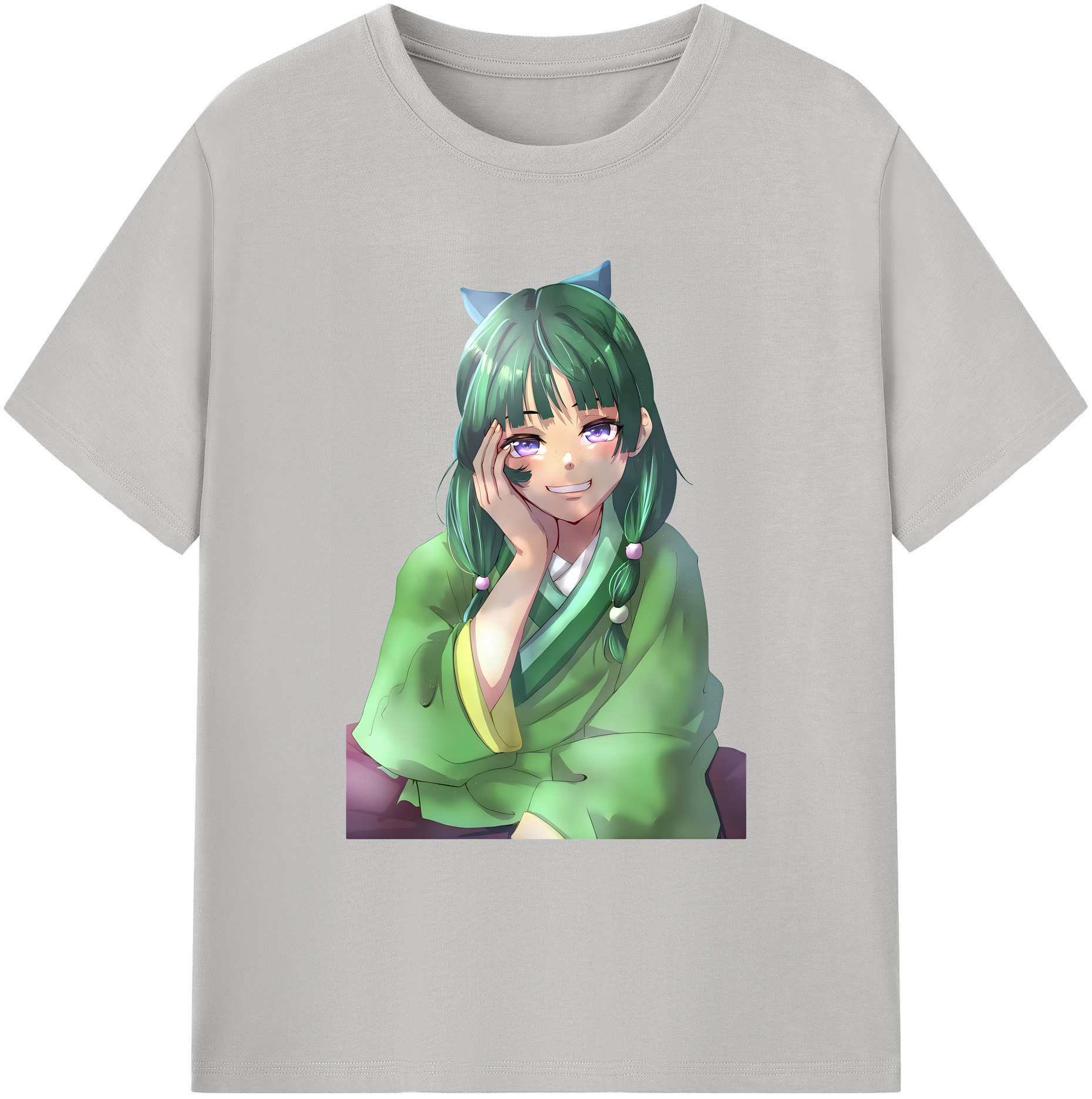 （画像用） 薬屋のひとりごと The Apothecary Diaries 綿100％ メンズ半袖Tシャツ｜肌触りやわらか＆通気性