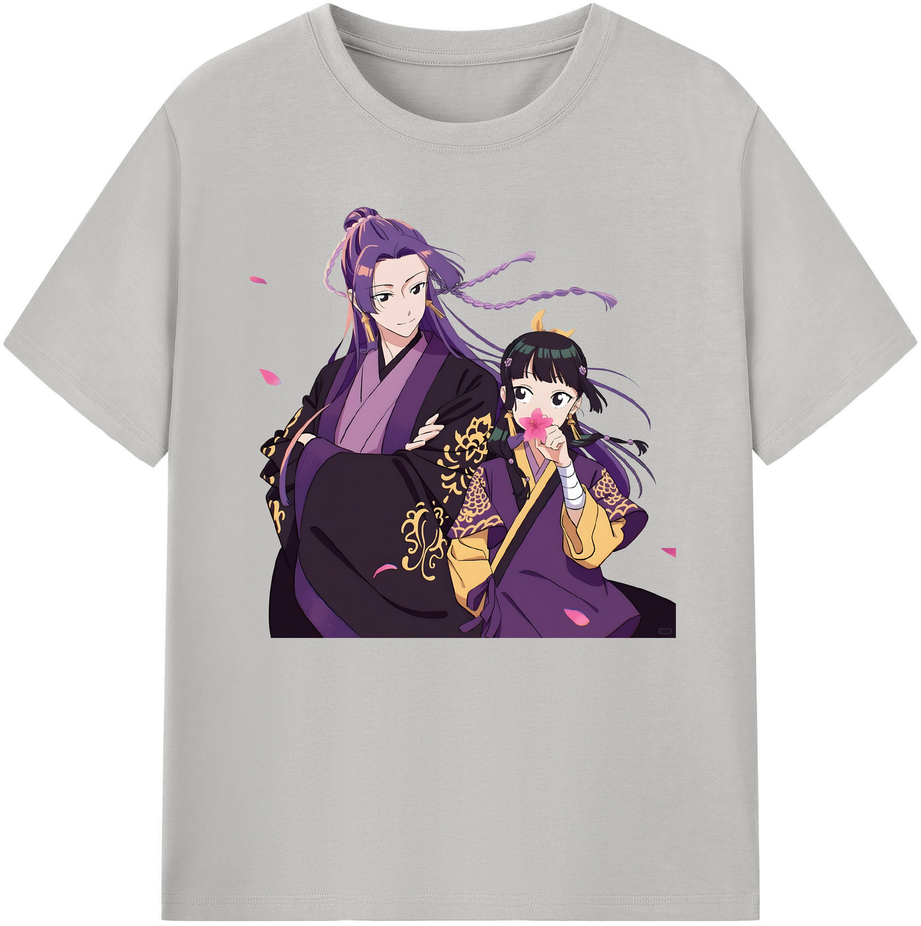 （画像用） 薬屋のひとりごと The Apothecary Diaries 綿100％ メンズ半袖Tシャツ｜肌触りやわらか＆通気性