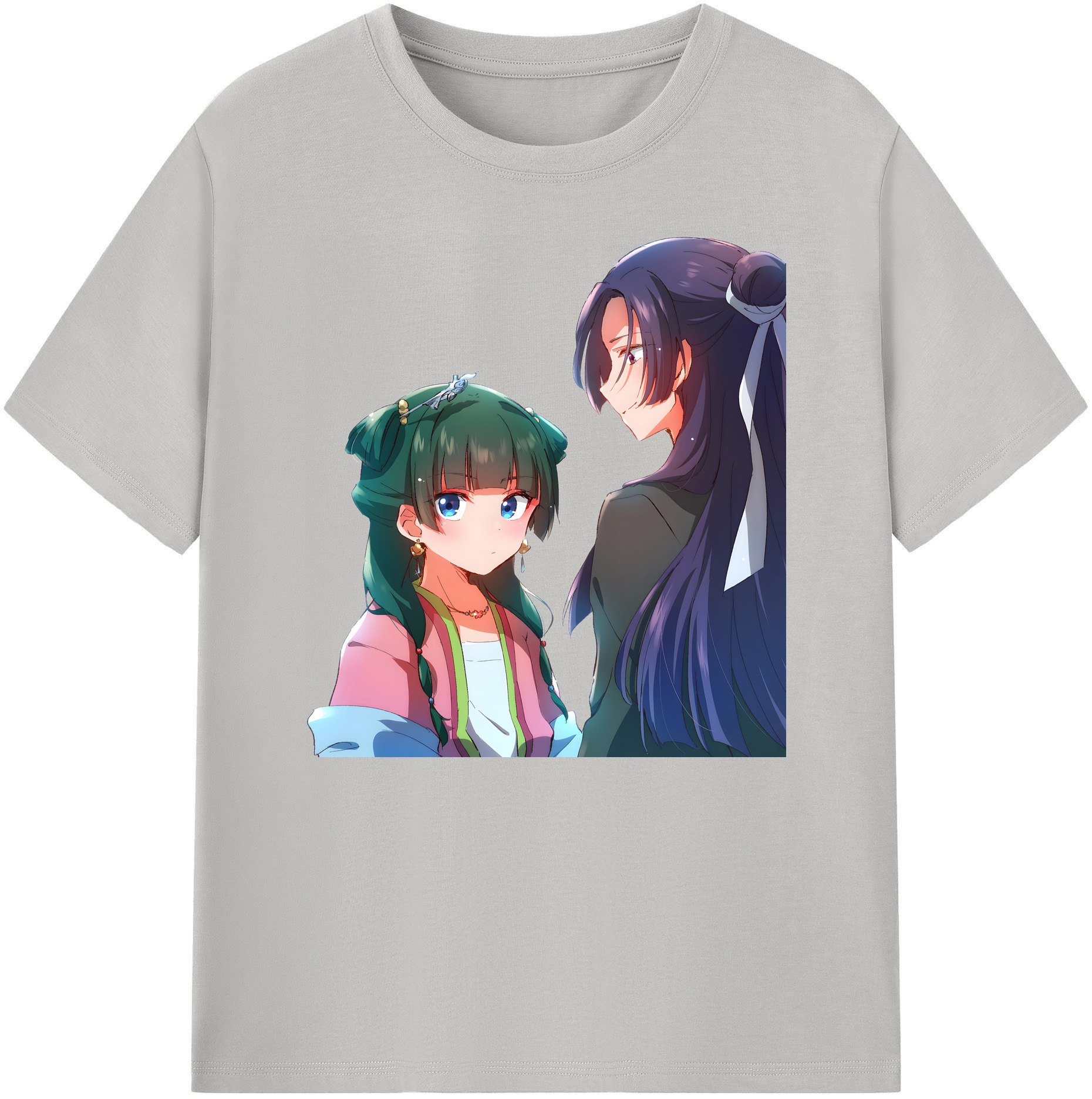 （画像用） 薬屋のひとりごと The Apothecary Diaries 綿100％ メンズ半袖Tシャツ｜肌触りやわらか＆通気性