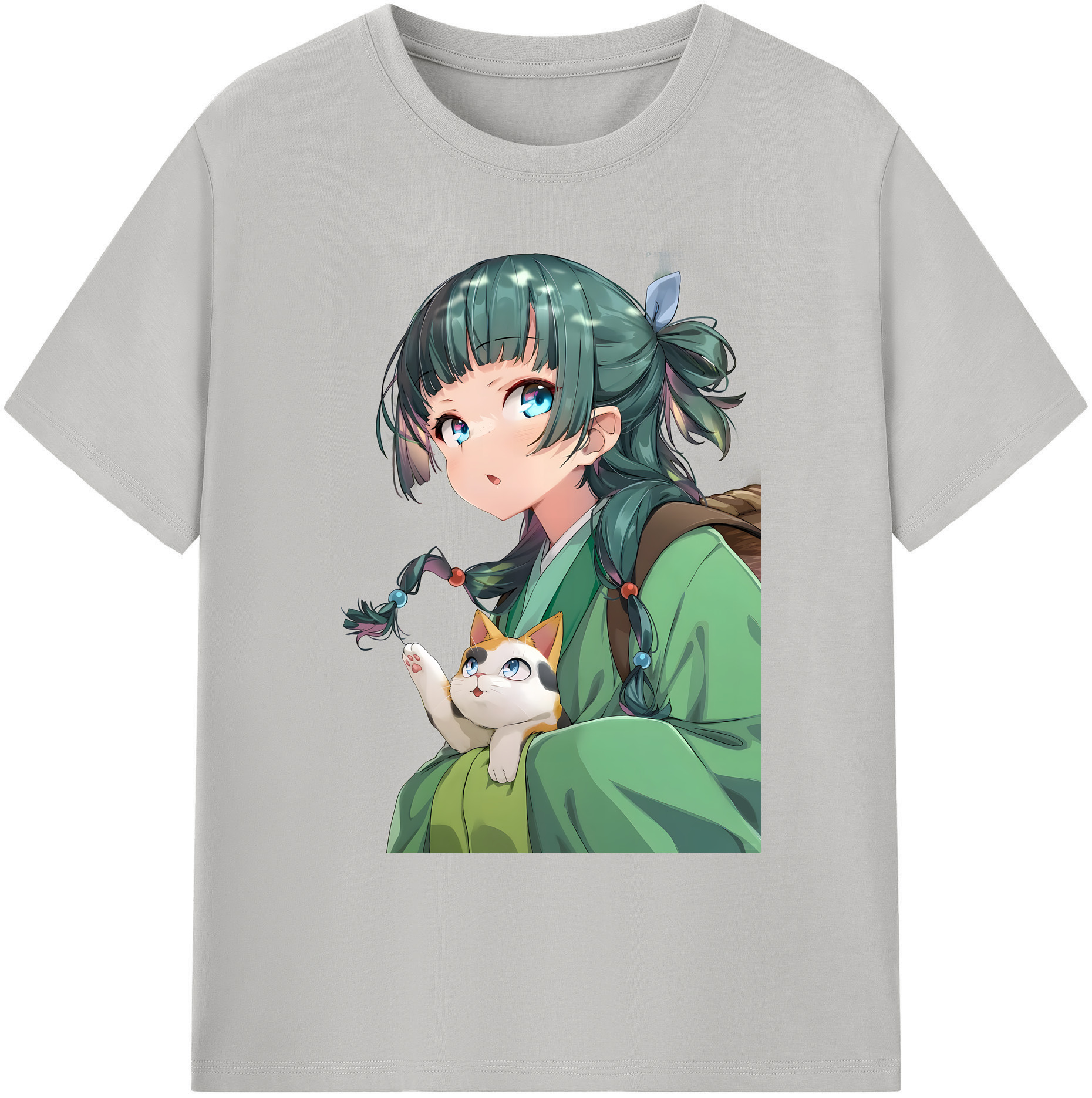 （画像用） 薬屋のひとりごと The Apothecary Diaries 綿100％ メンズ半袖Tシャツ｜肌触りやわらか＆通気性