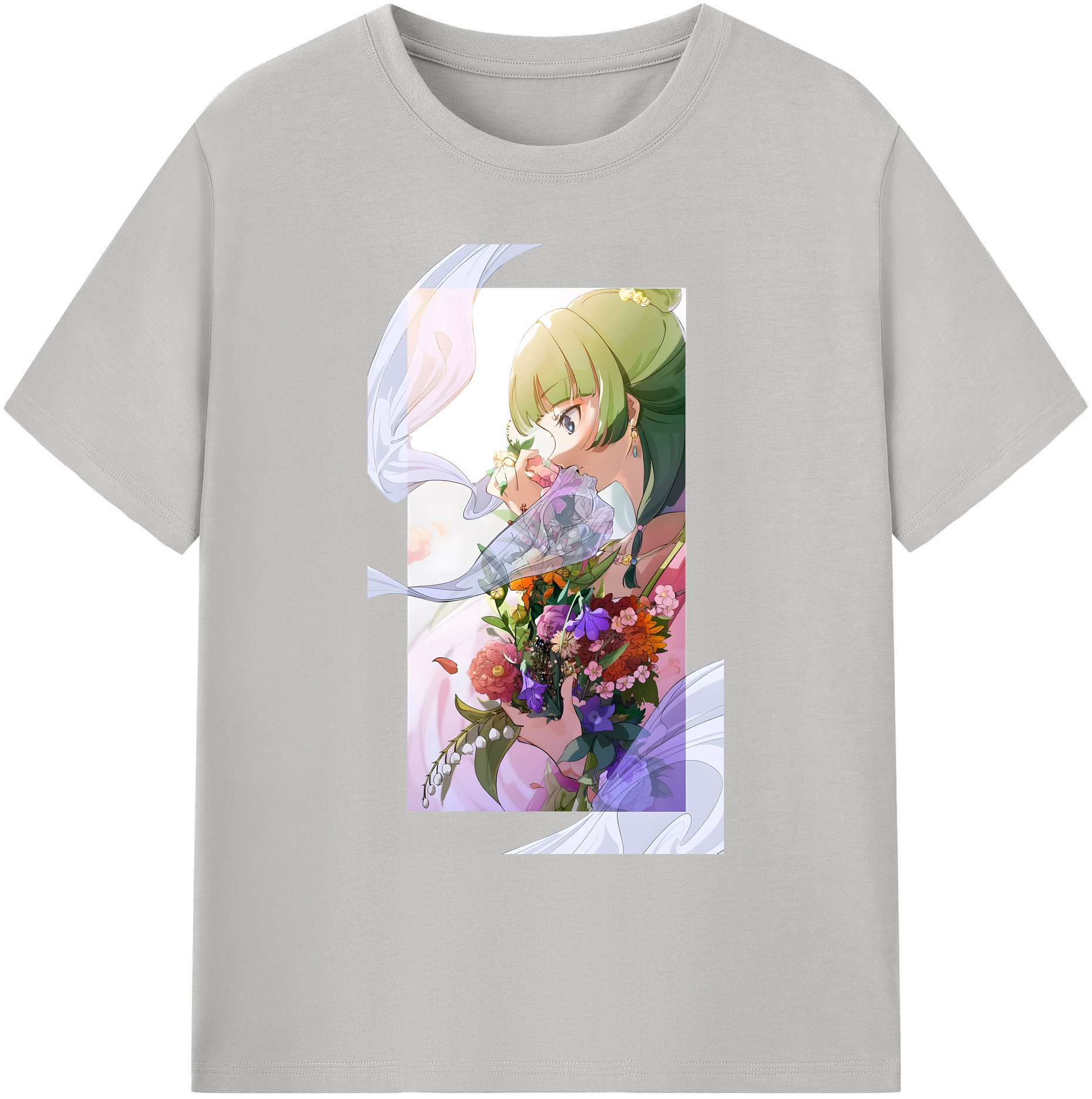 （画像用） 薬屋のひとりごと The Apothecary Diaries 綿100％ メンズ半袖Tシャツ｜肌触りやわらか＆通気性