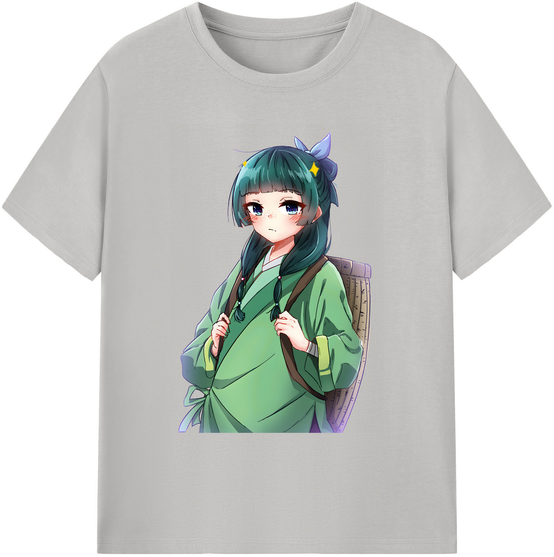（画像用） 薬屋のひとりごと The Apothecary Diaries 綿100％ メンズ半袖Tシャツ｜肌触りやわらか＆通気性