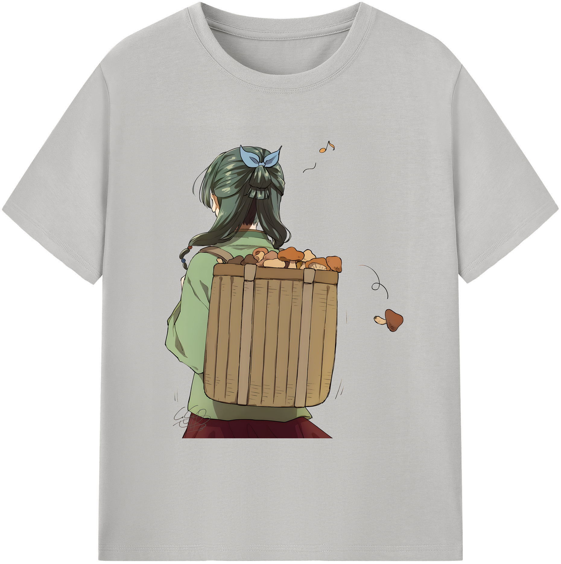 （画像用） 薬屋のひとりごと The Apothecary Diaries 綿100％ メンズ半袖Tシャツ｜肌触りやわらか＆通気性