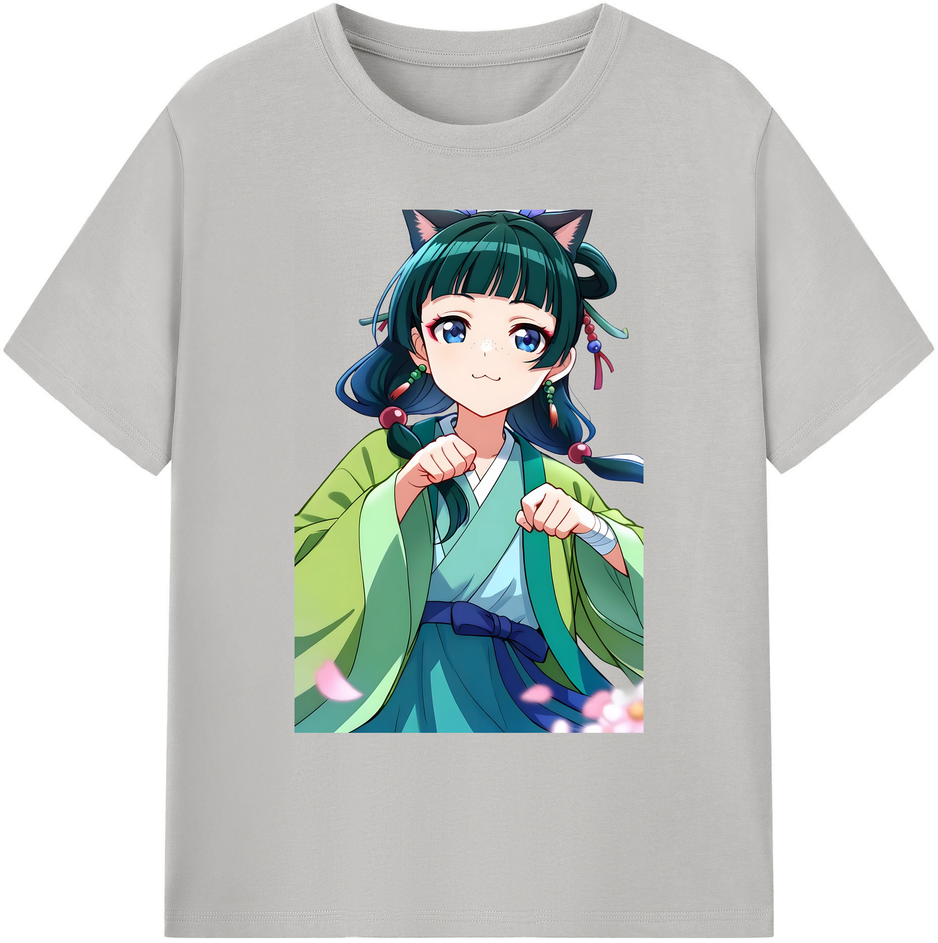 （画像用） 薬屋のひとりごと The Apothecary Diaries 綿100％ メンズ半袖Tシャツ｜肌触りやわらか＆通気性