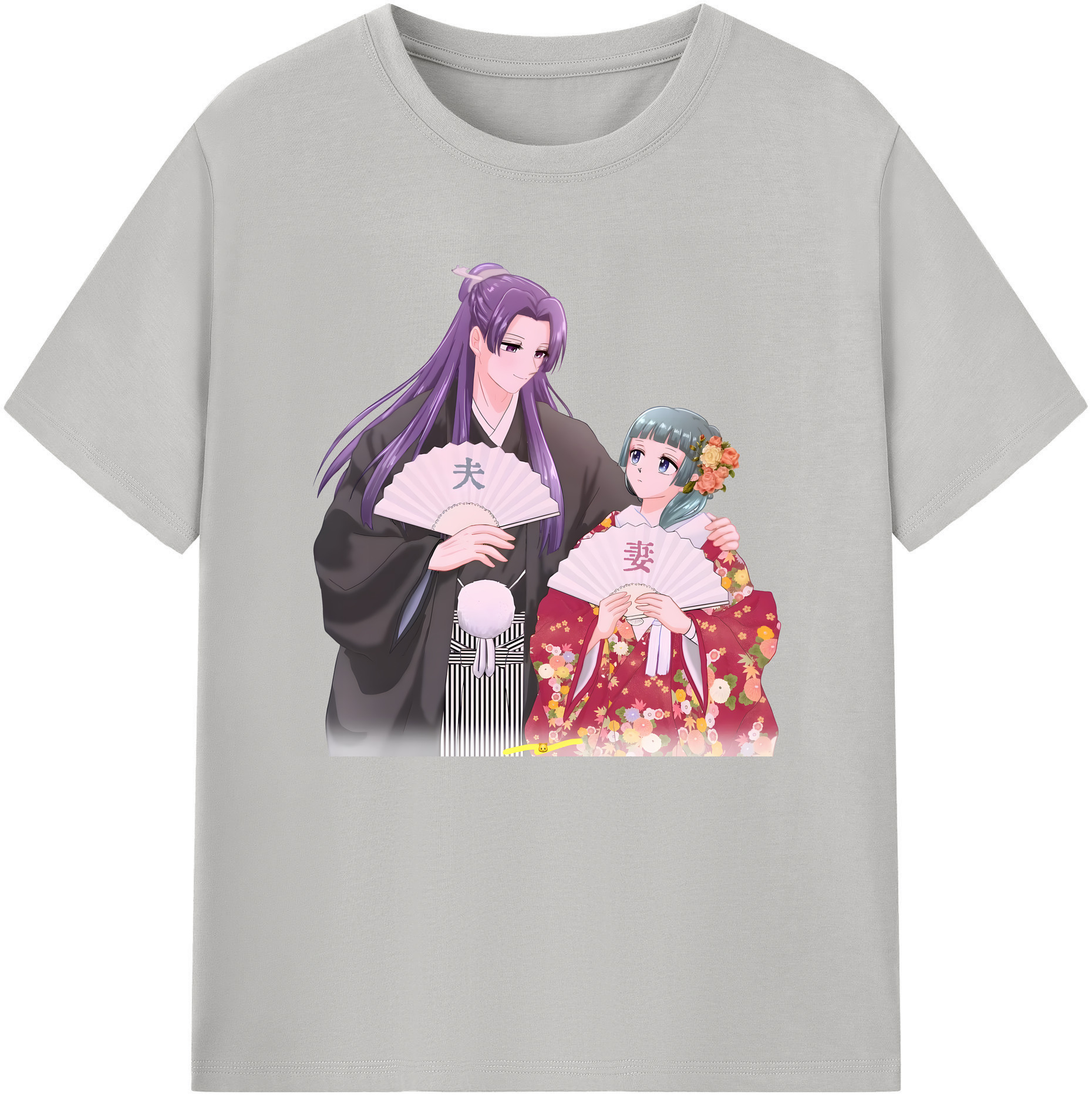 （画像用） 薬屋のひとりごと The Apothecary Diaries 綿100％ メンズ半袖Tシャツ｜肌触りやわらか＆通気性
