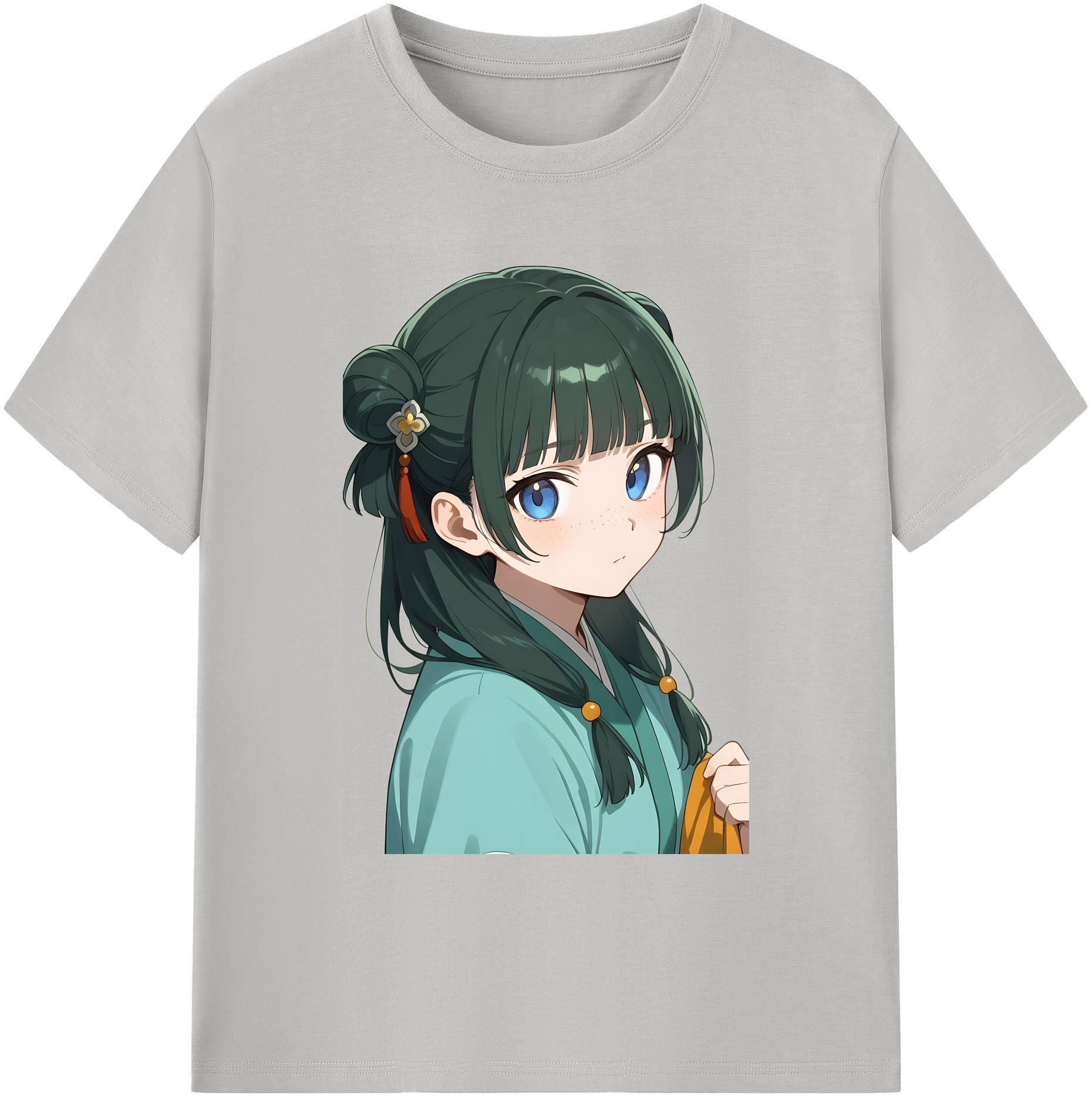 （画像用） 薬屋のひとりごと The Apothecary Diaries 綿100％ メンズ半袖Tシャツ｜肌触りやわらか＆通気性