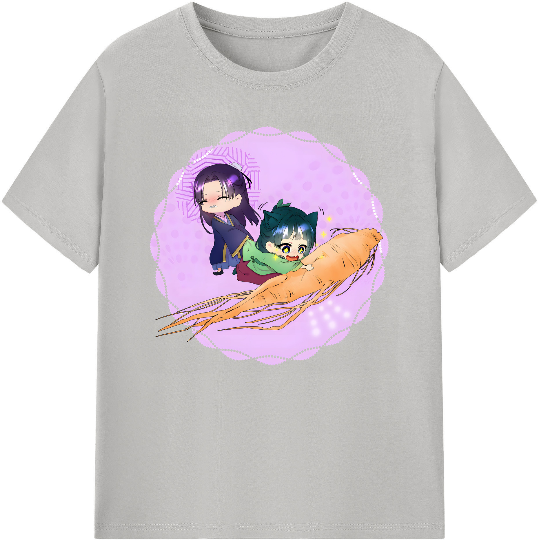 （画像用） 薬屋のひとりごと The Apothecary Diaries 綿100％ メンズ半袖Tシャツ｜肌触りやわらか＆通気性