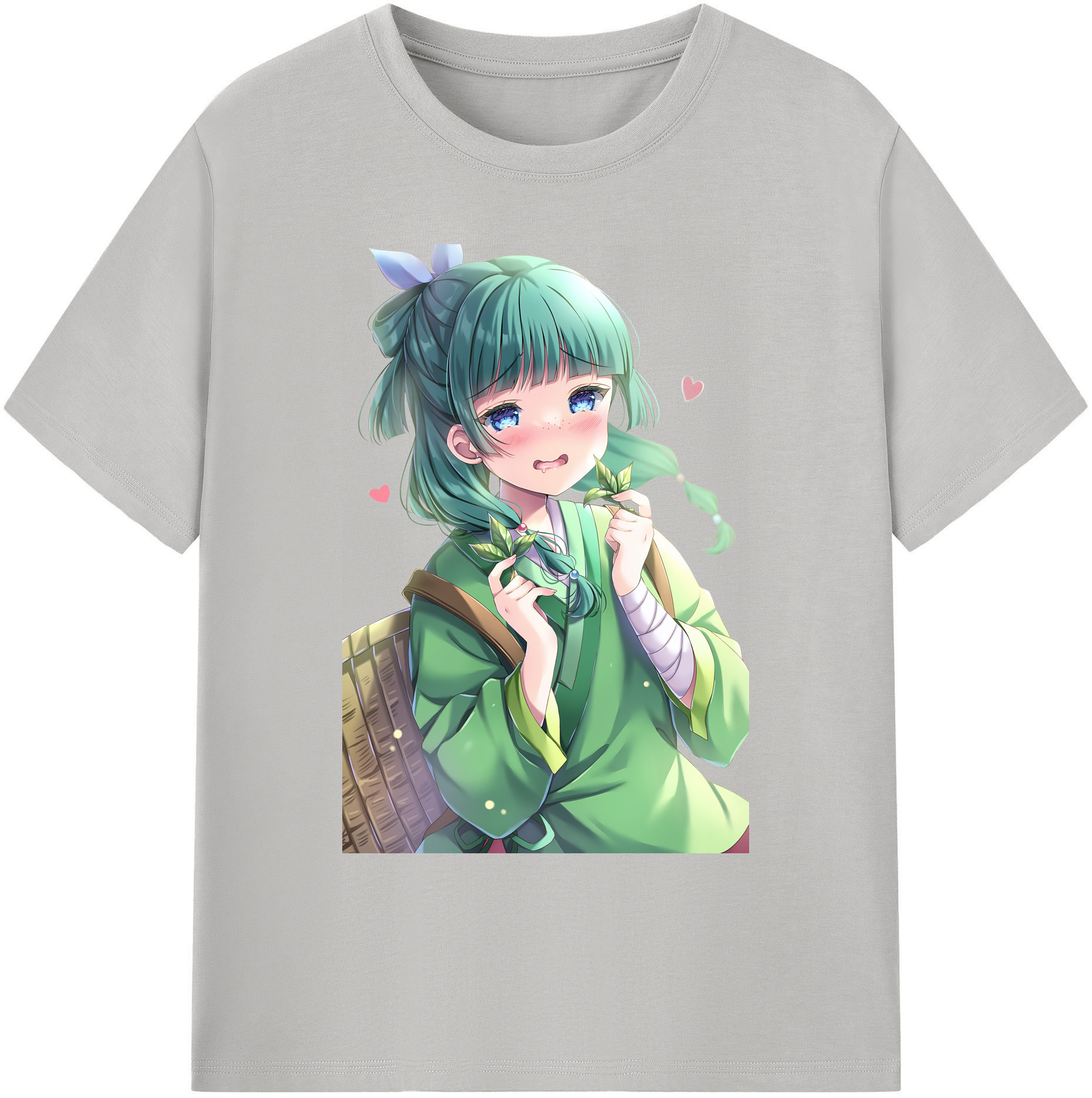 （画像用） 薬屋のひとりごと The Apothecary Diaries 綿100％ メンズ半袖Tシャツ｜肌触りやわらか＆通気性