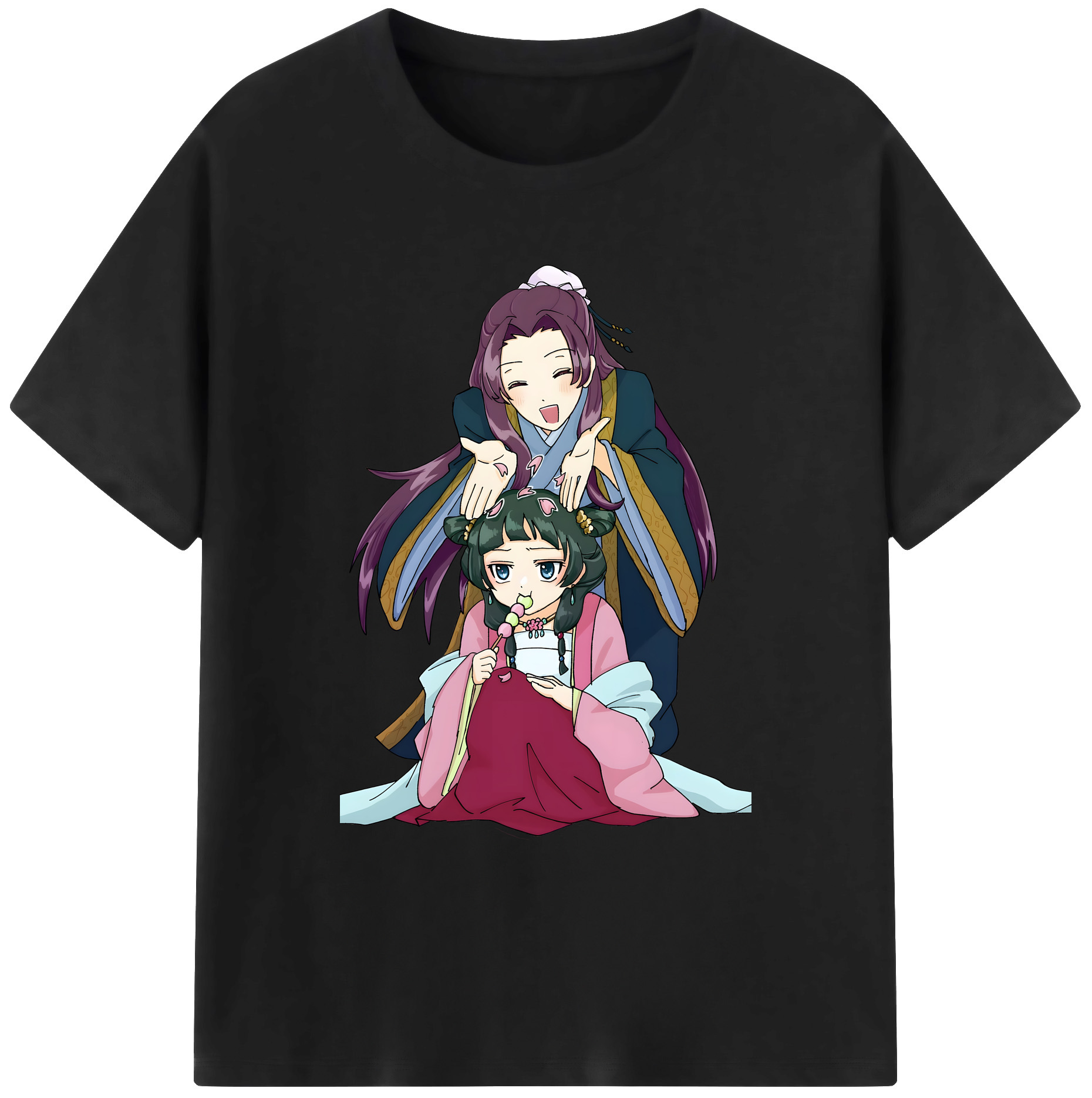 （画像用） 薬屋のひとりごと The Apothecary Diaries 綿100％ メンズ半袖Tシャツ｜肌触りやわらか＆通気性