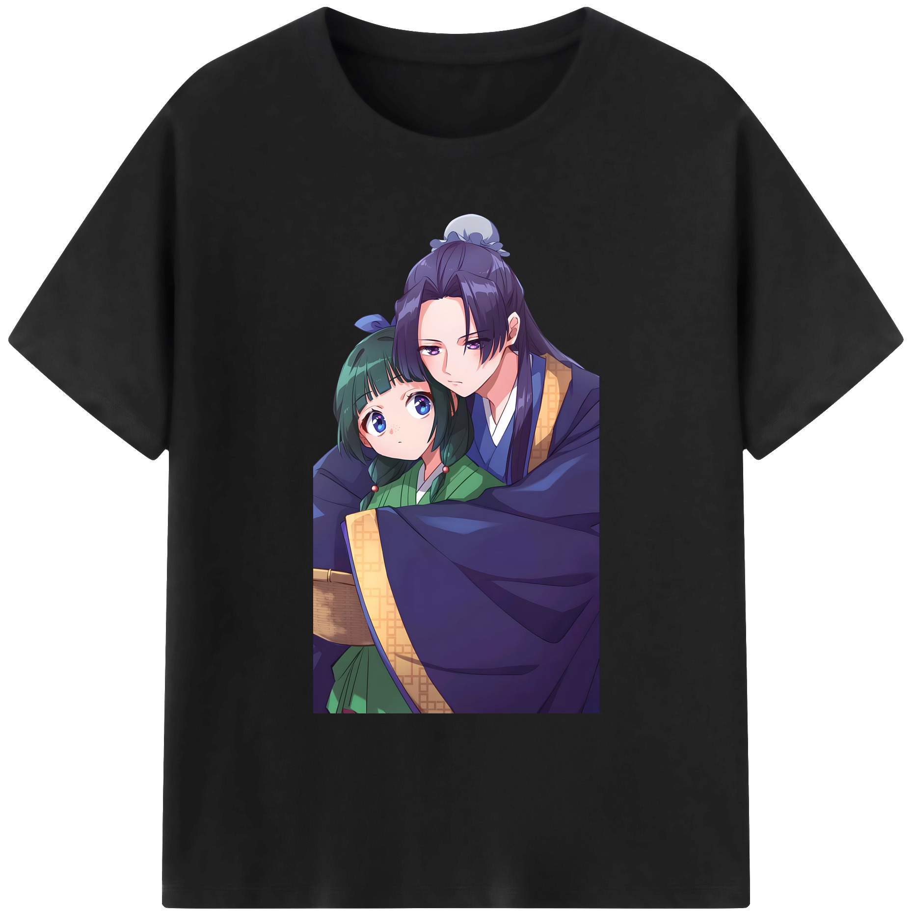 （画像用） 薬屋のひとりごと The Apothecary Diaries 綿100％ メンズ半袖Tシャツ｜肌触りやわらか＆通気性