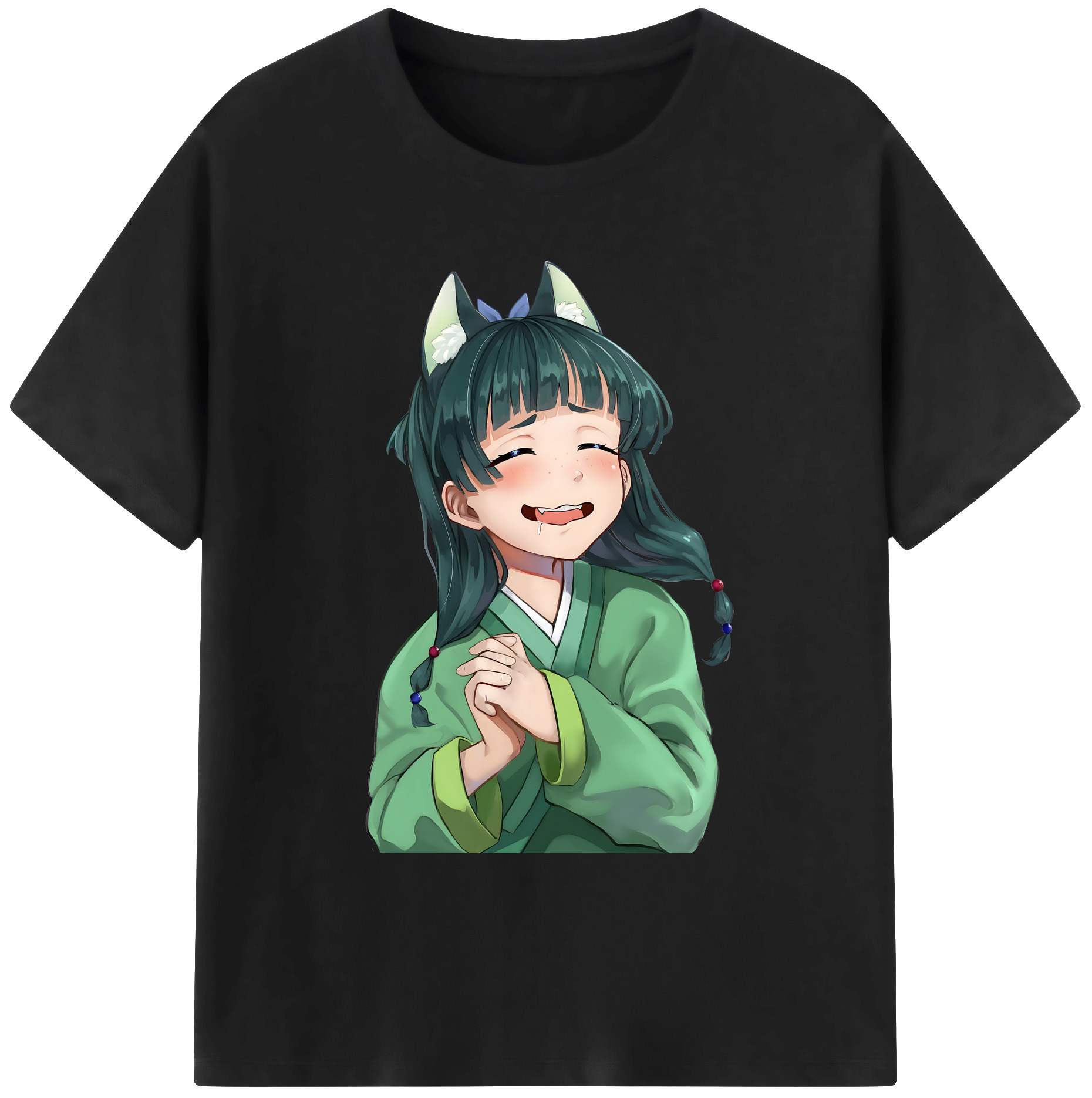 （画像用） 薬屋のひとりごと The Apothecary Diaries 綿100％ メンズ半袖Tシャツ｜肌触りやわらか＆通気性