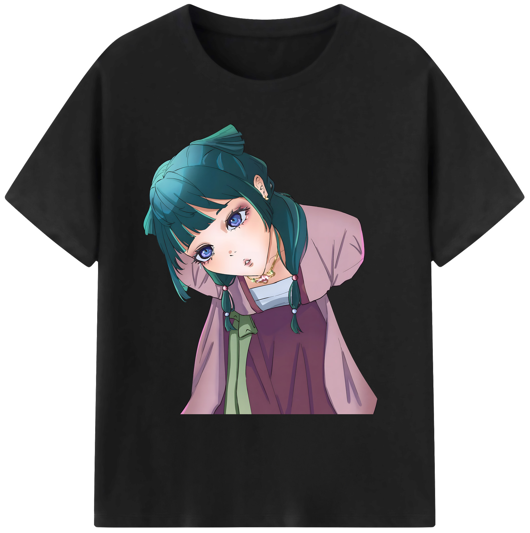 （画像用） 薬屋のひとりごと The Apothecary Diaries 綿100％ メンズ半袖Tシャツ｜肌触りやわらか＆通気性