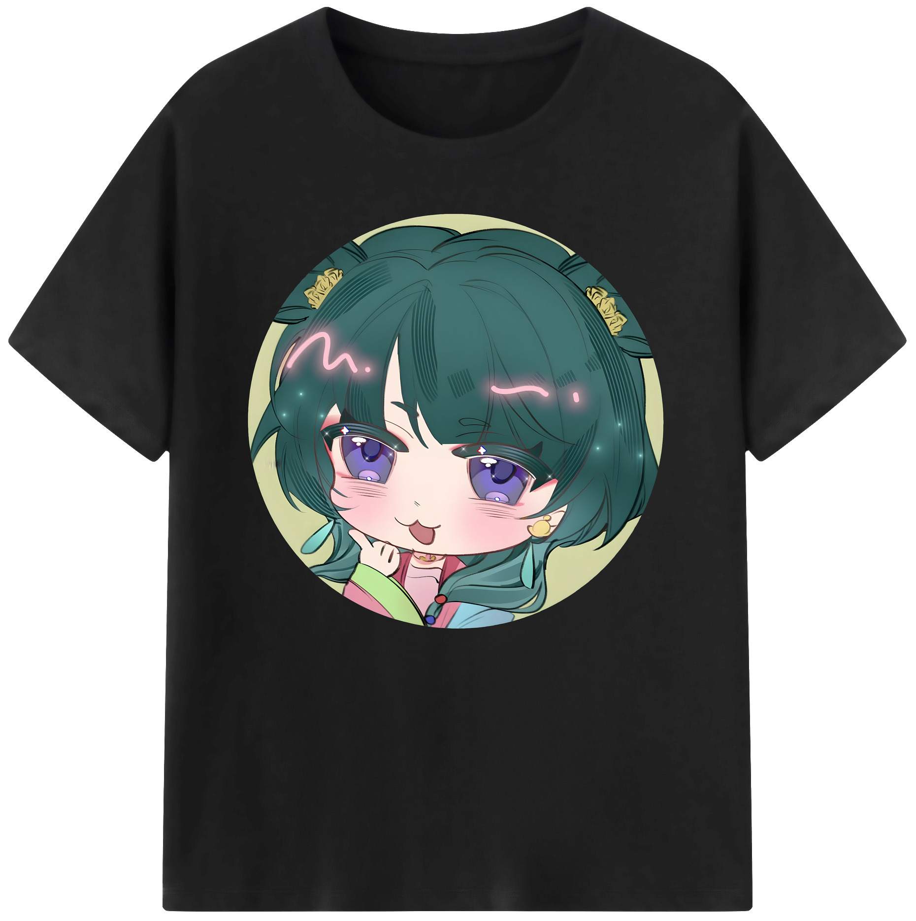 （画像用） 薬屋のひとりごと The Apothecary Diaries 綿100％ メンズ半袖Tシャツ｜肌触りやわらか＆通気性