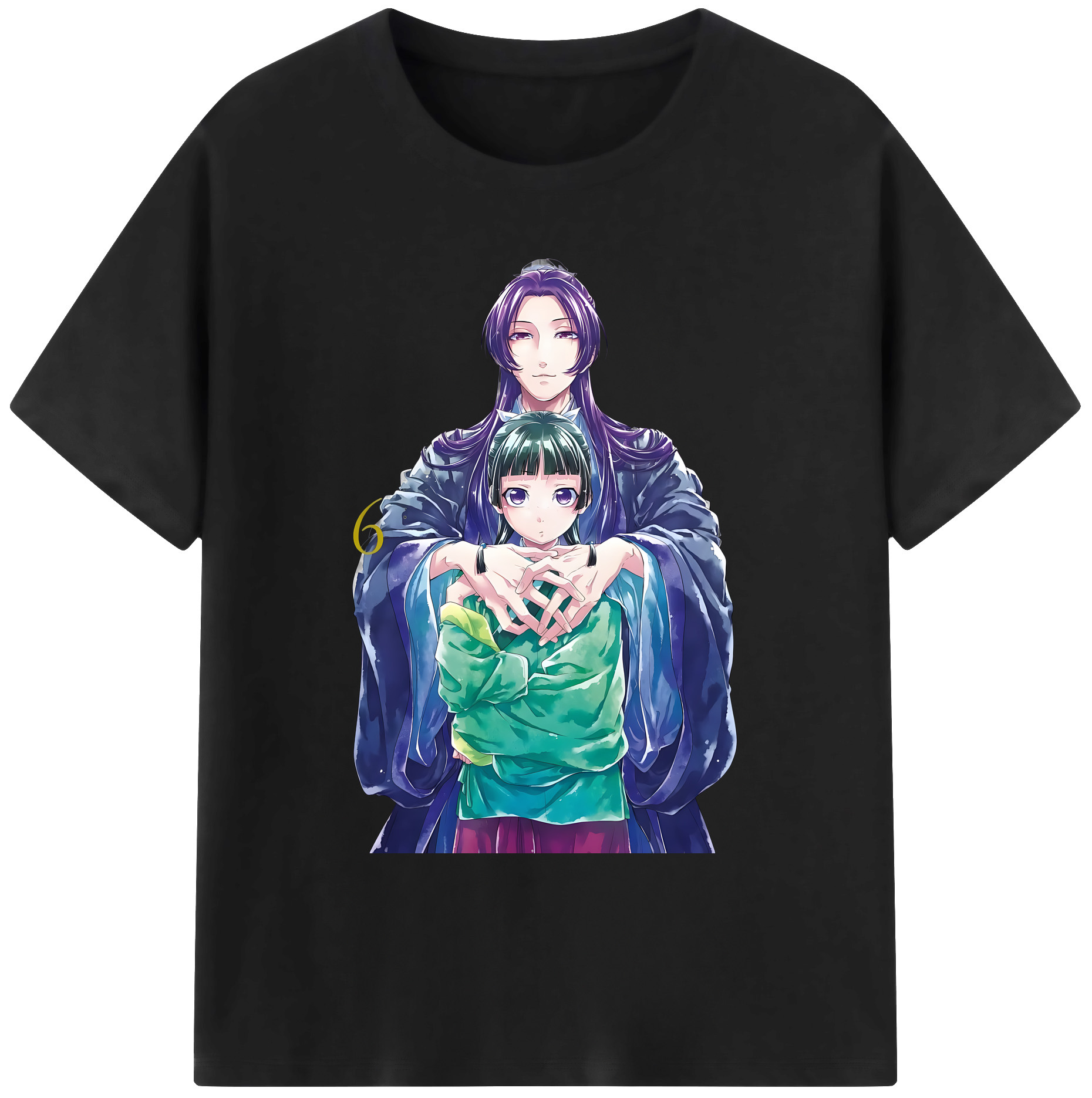 （画像用） 薬屋のひとりごと The Apothecary Diaries 綿100％ メンズ半袖Tシャツ｜肌触りやわらか＆通気性
