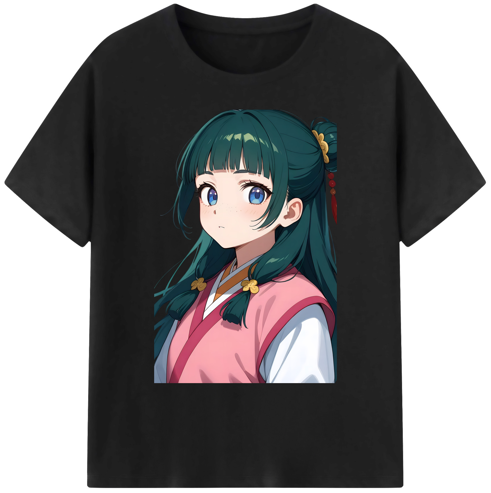 （画像用） 薬屋のひとりごと The Apothecary Diaries 綿100％ メンズ半袖Tシャツ｜肌触りやわらか＆通気性
