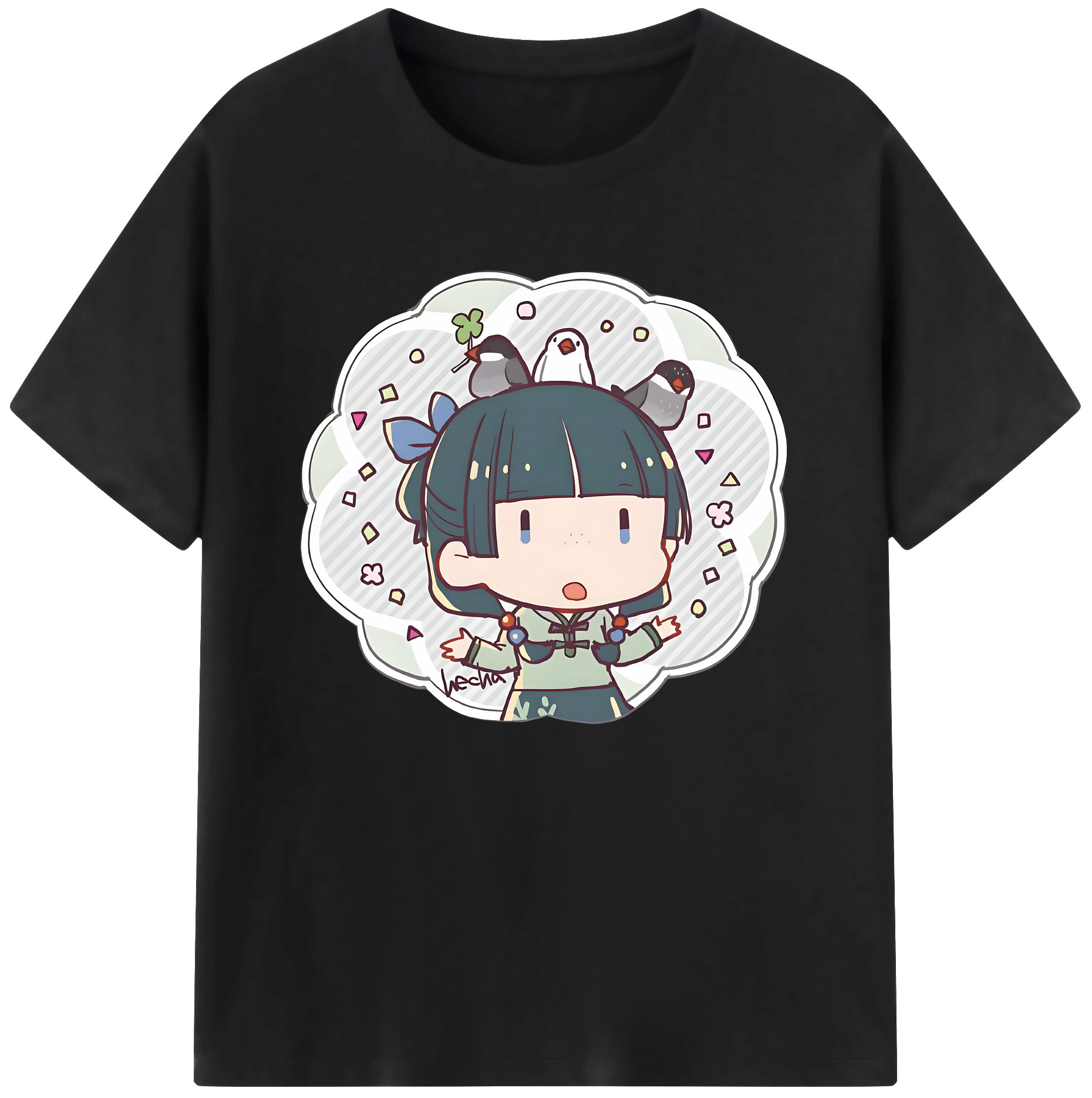 （画像用） 薬屋のひとりごと The Apothecary Diaries 綿100％ メンズ半袖Tシャツ｜肌触りやわらか＆通気性