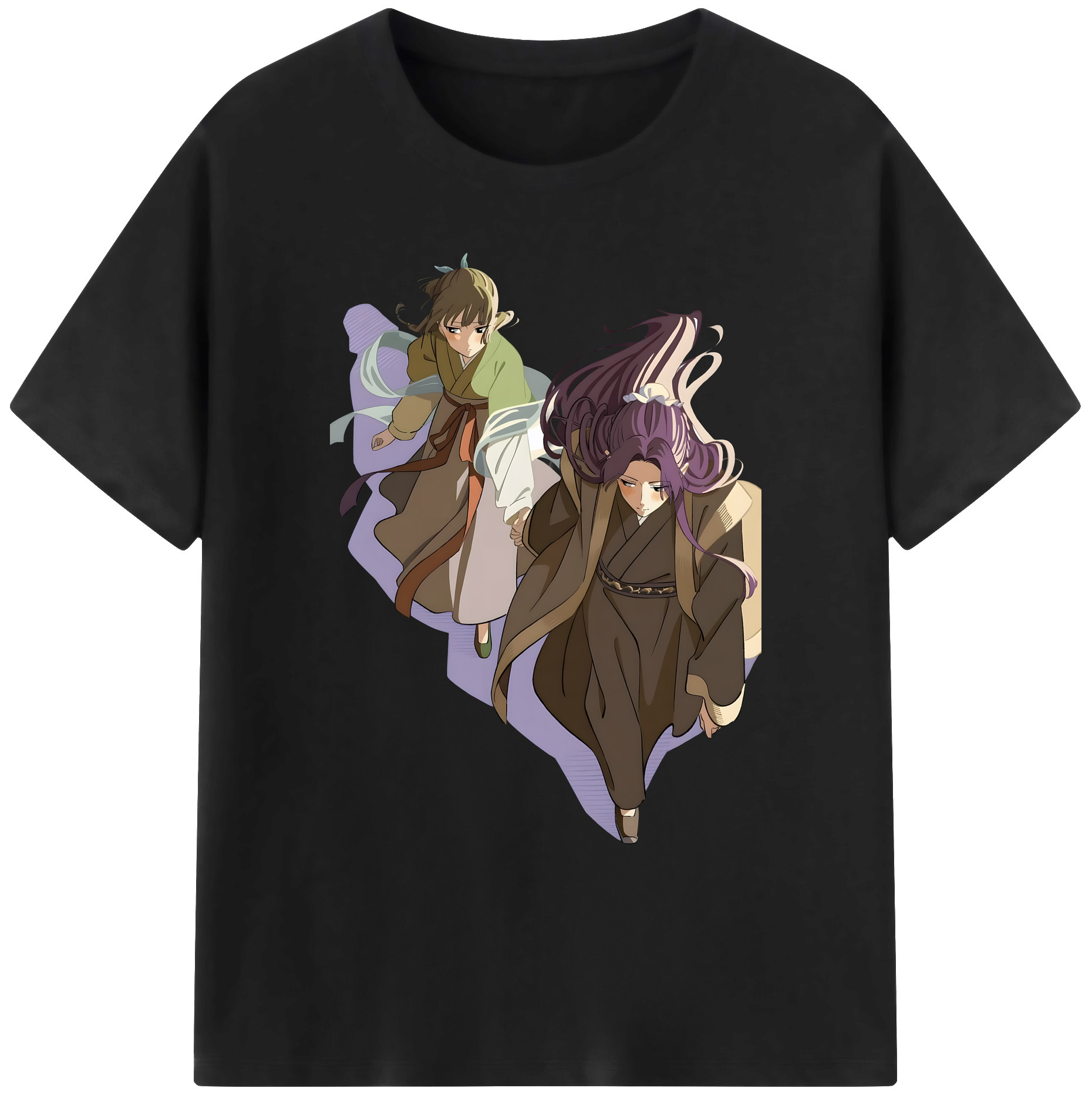 （画像用） 薬屋のひとりごと The Apothecary Diaries 綿100％ メンズ半袖Tシャツ｜肌触りやわらか＆通気性