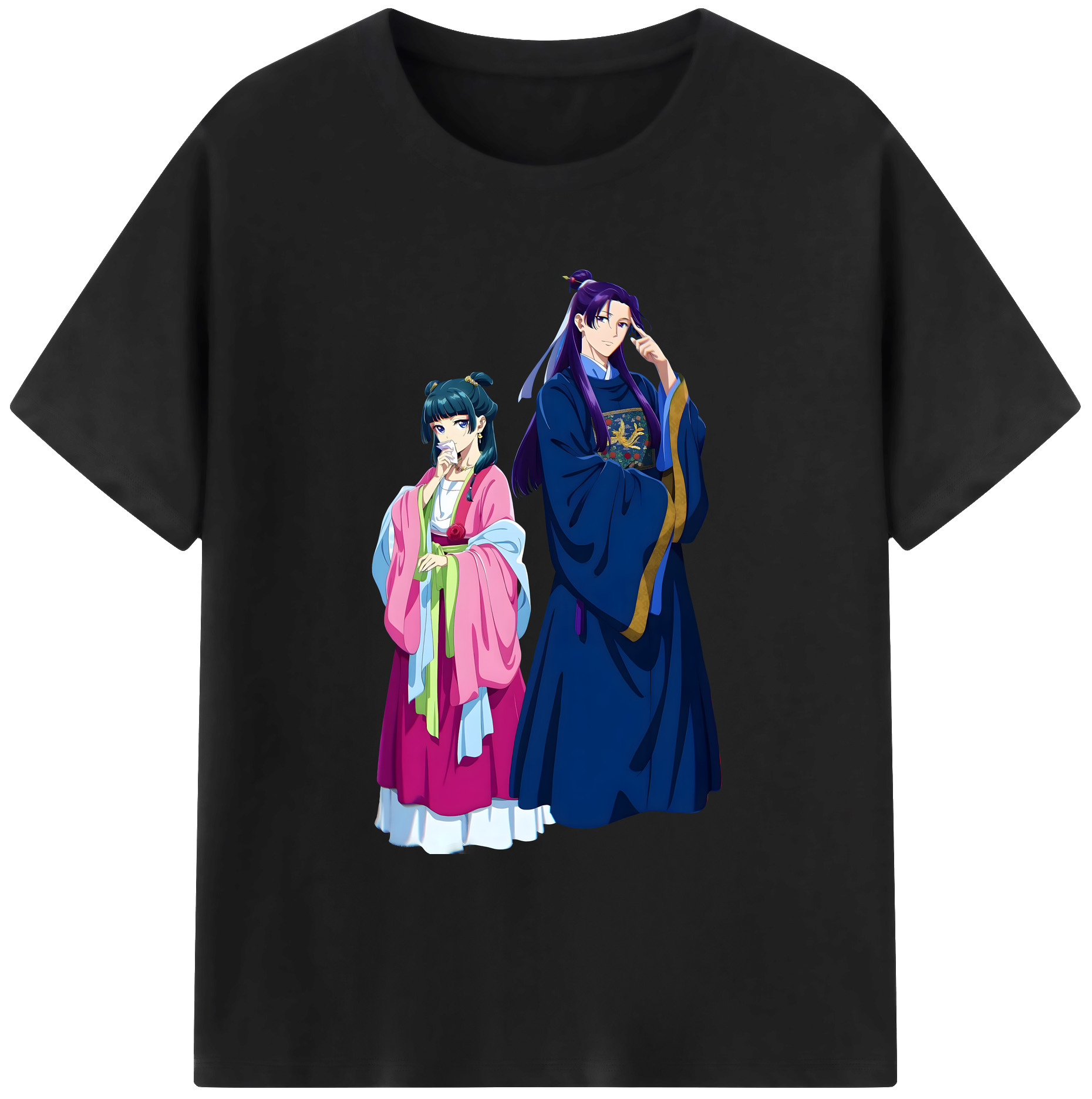 （画像用） 薬屋のひとりごと The Apothecary Diaries 綿100％ メンズ半袖Tシャツ｜肌触りやわらか＆通気性