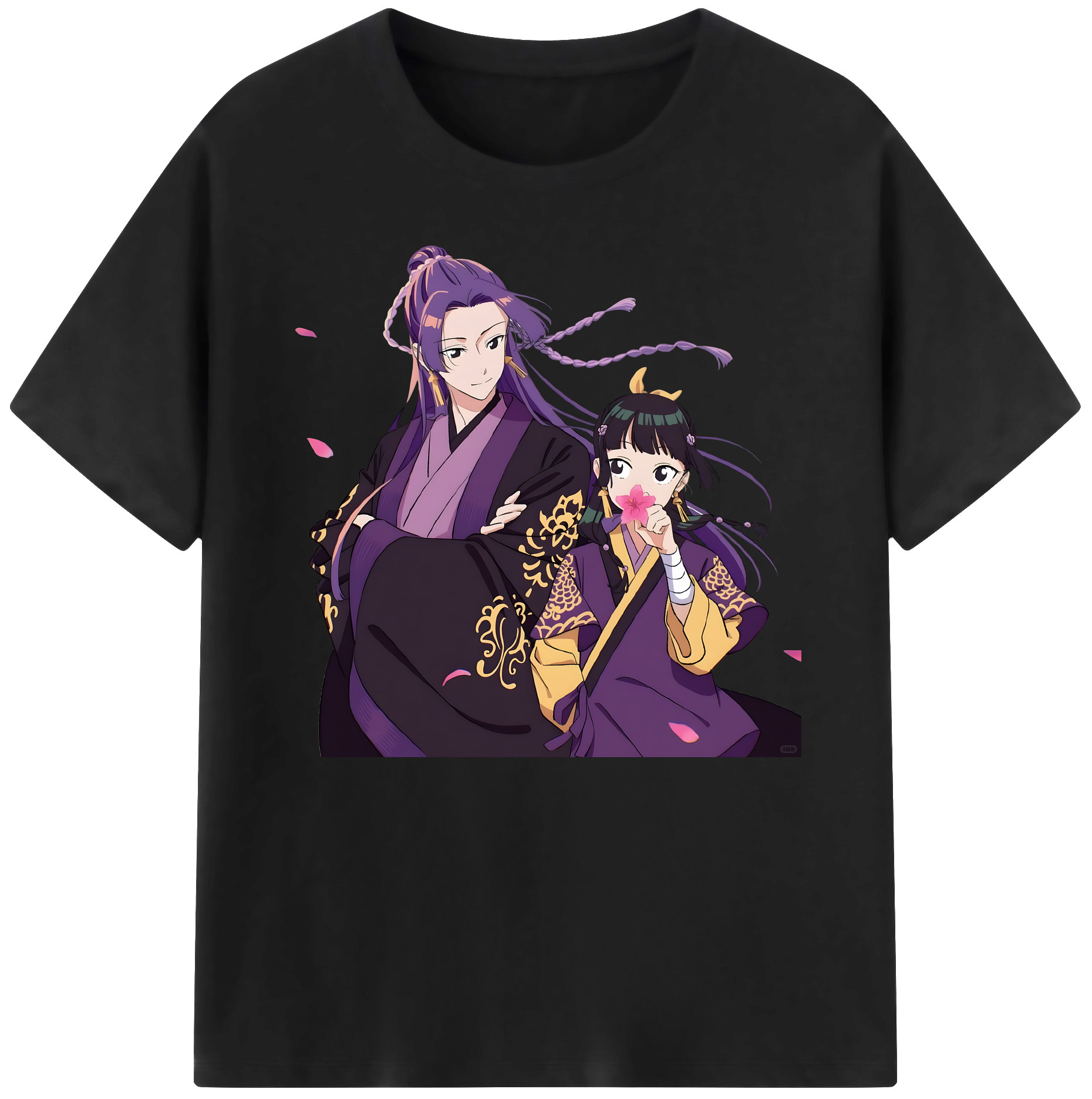 （画像用） 薬屋のひとりごと The Apothecary Diaries 綿100％ メンズ半袖Tシャツ｜肌触りやわらか＆通気性