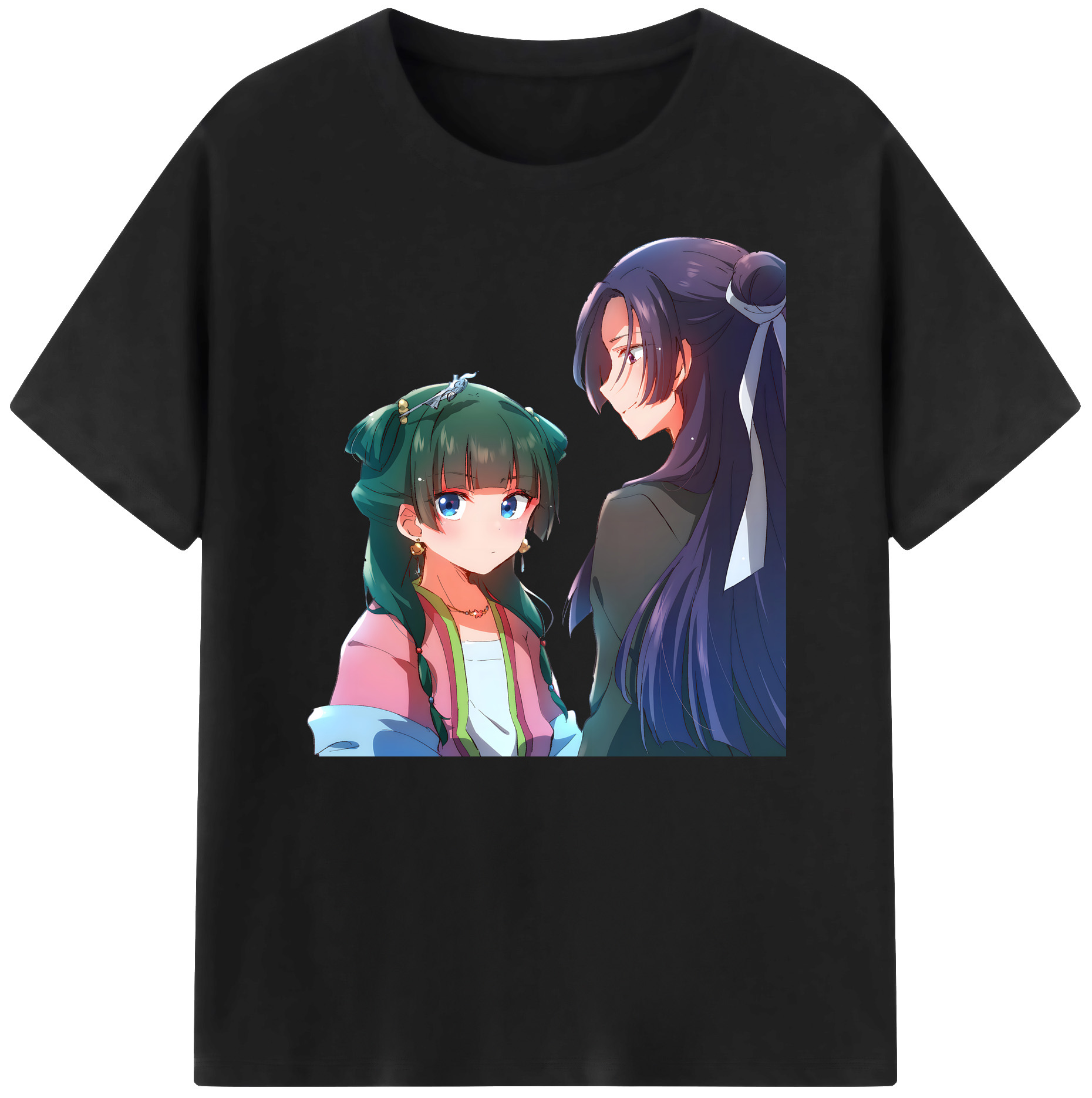 （画像用） 薬屋のひとりごと The Apothecary Diaries 綿100％ メンズ半袖Tシャツ｜肌触りやわらか＆通気性