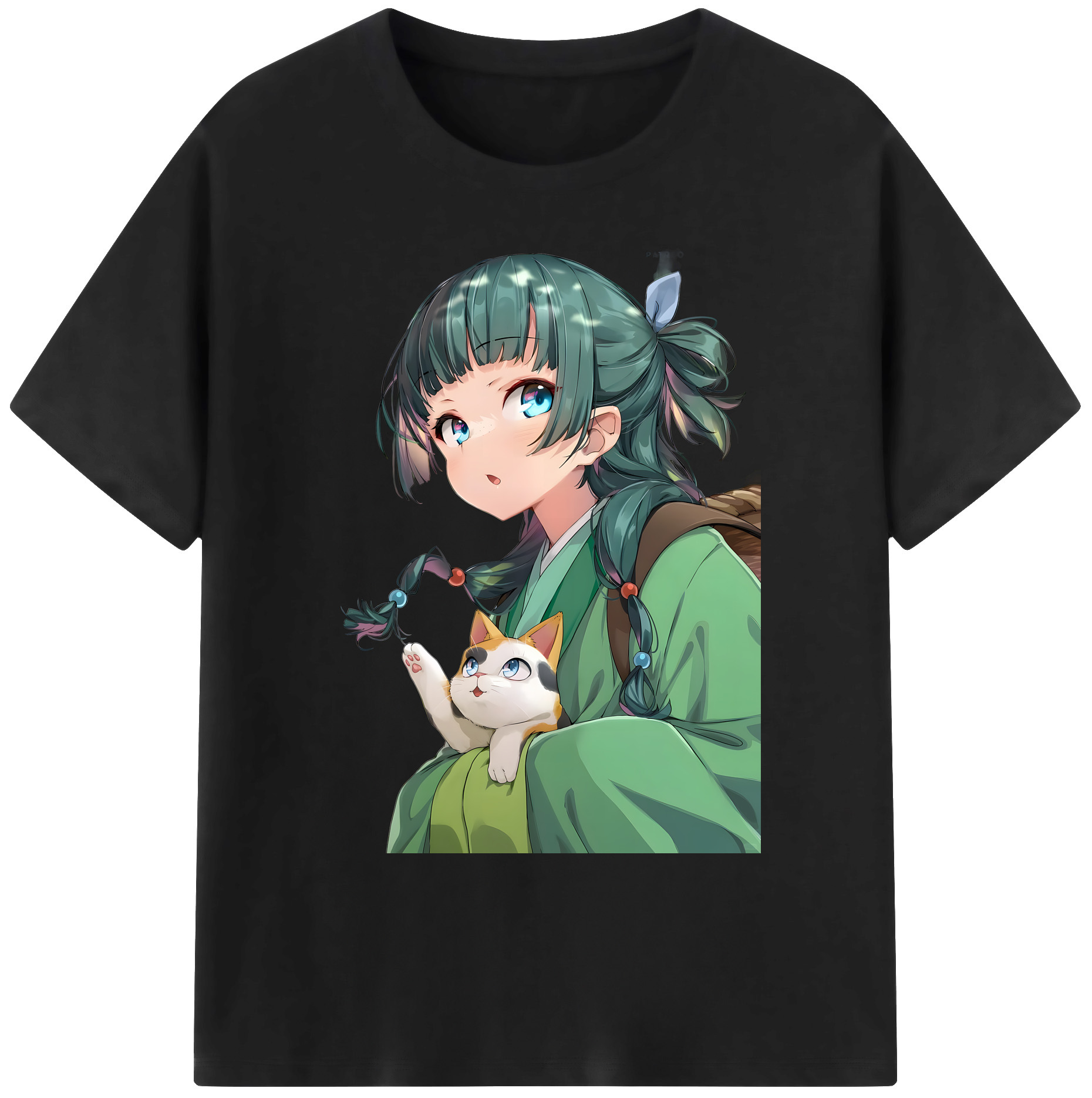 （画像用） 薬屋のひとりごと The Apothecary Diaries 綿100％ メンズ半袖Tシャツ｜肌触りやわらか＆通気性