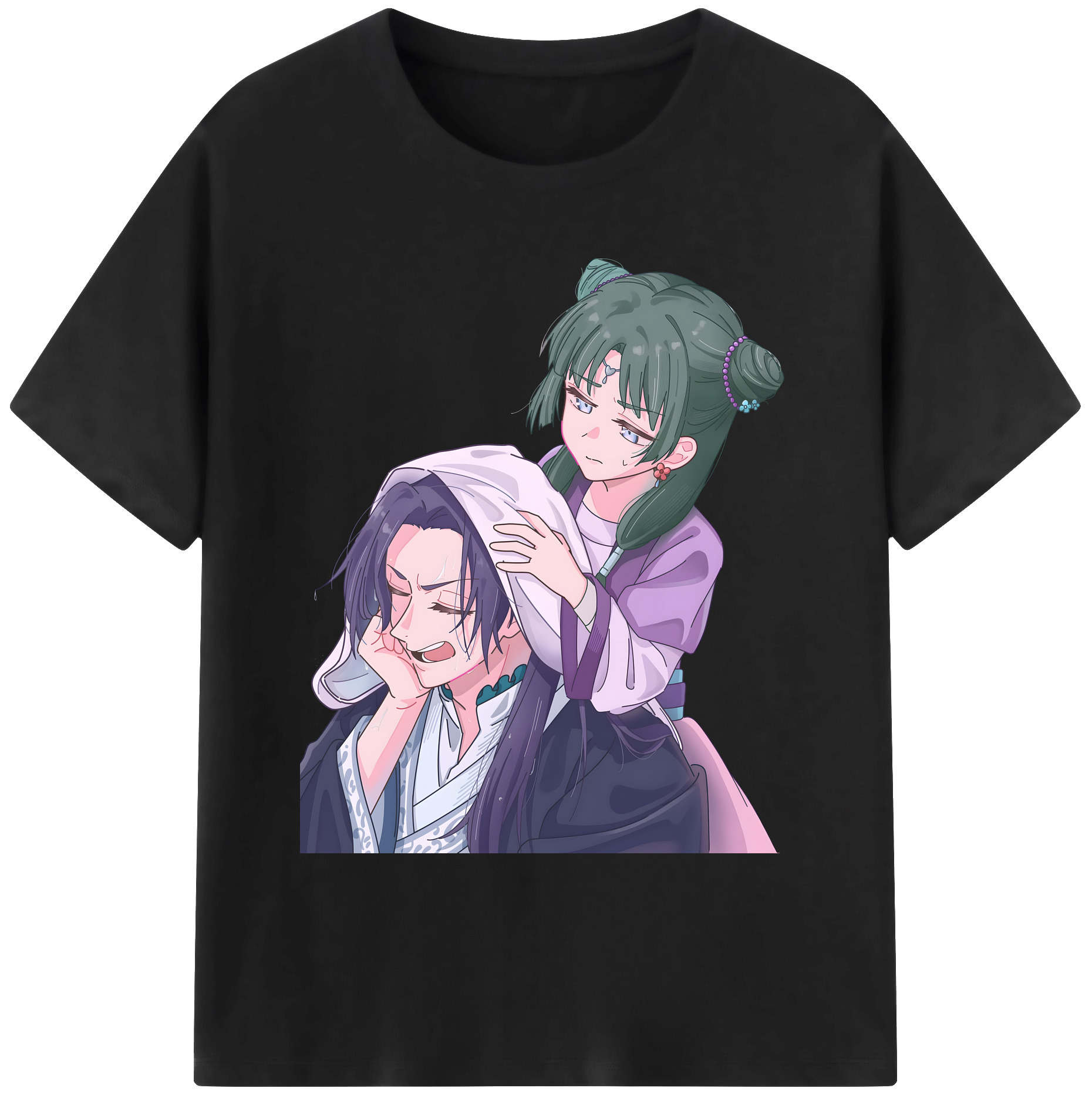 （画像用） 薬屋のひとりごと The Apothecary Diaries 綿100％ メンズ半袖Tシャツ｜肌触りやわらか＆通気性