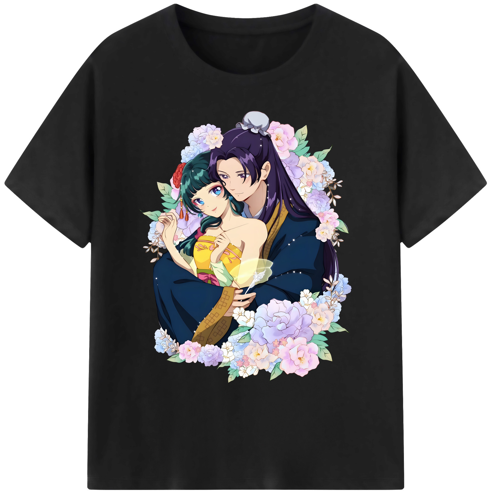 （画像用） 薬屋のひとりごと The Apothecary Diaries 綿100％ メンズ半袖Tシャツ｜肌触りやわらか＆通気性