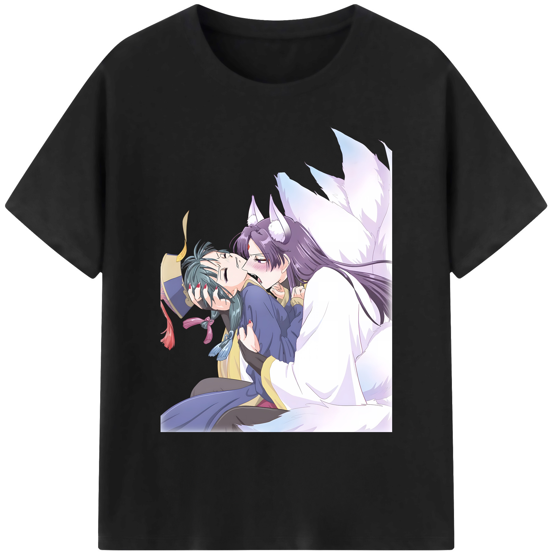 （画像用） 薬屋のひとりごと The Apothecary Diaries 綿100％ メンズ半袖Tシャツ｜肌触りやわらか＆通気性