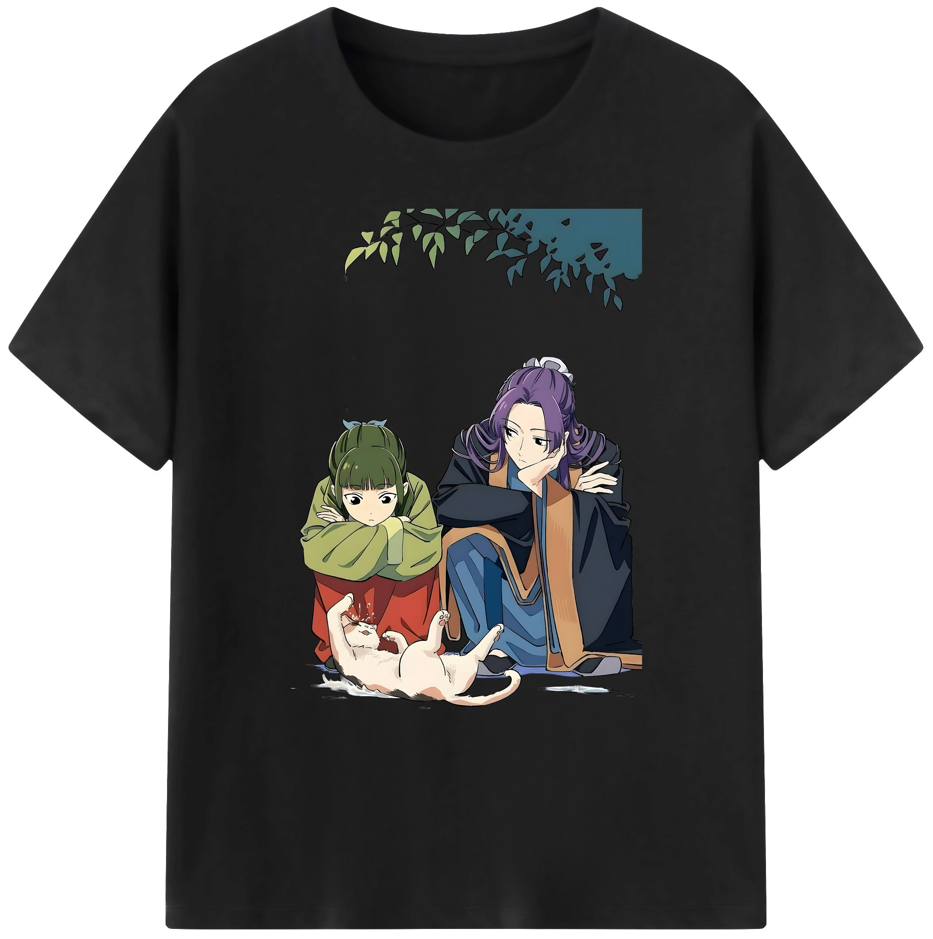 （画像用） 薬屋のひとりごと The Apothecary Diaries 綿100％ メンズ半袖Tシャツ｜肌触りやわらか＆通気性