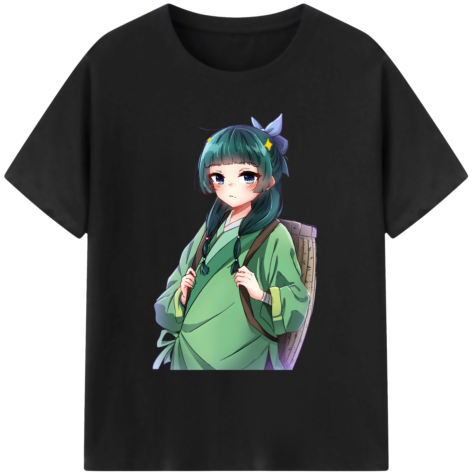 （画像用） 薬屋のひとりごと The Apothecary Diaries 綿100％ メンズ半袖Tシャツ｜肌触りやわらか＆通気性