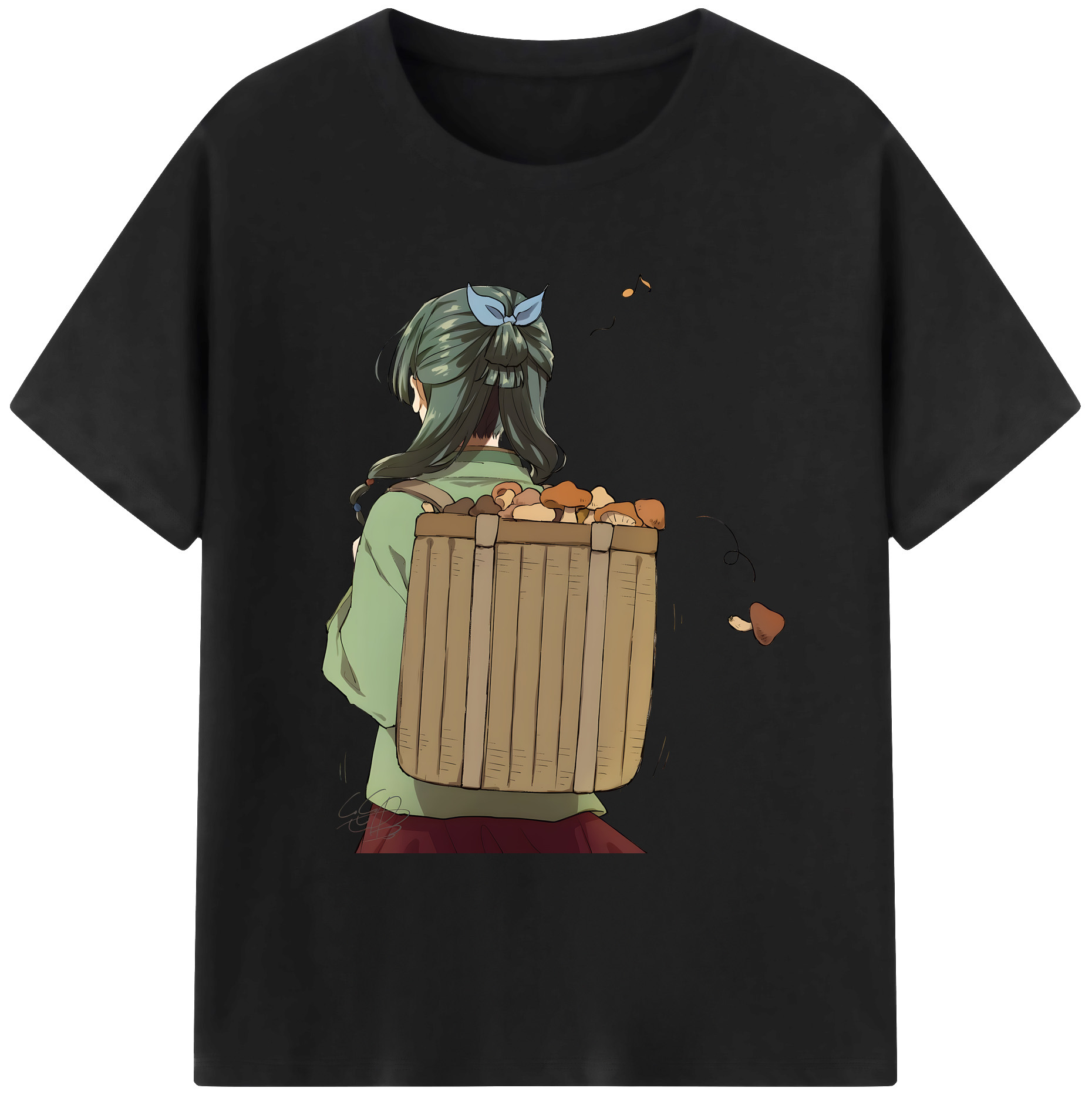 （画像用） 薬屋のひとりごと The Apothecary Diaries 綿100％ メンズ半袖Tシャツ｜肌触りやわらか＆通気性