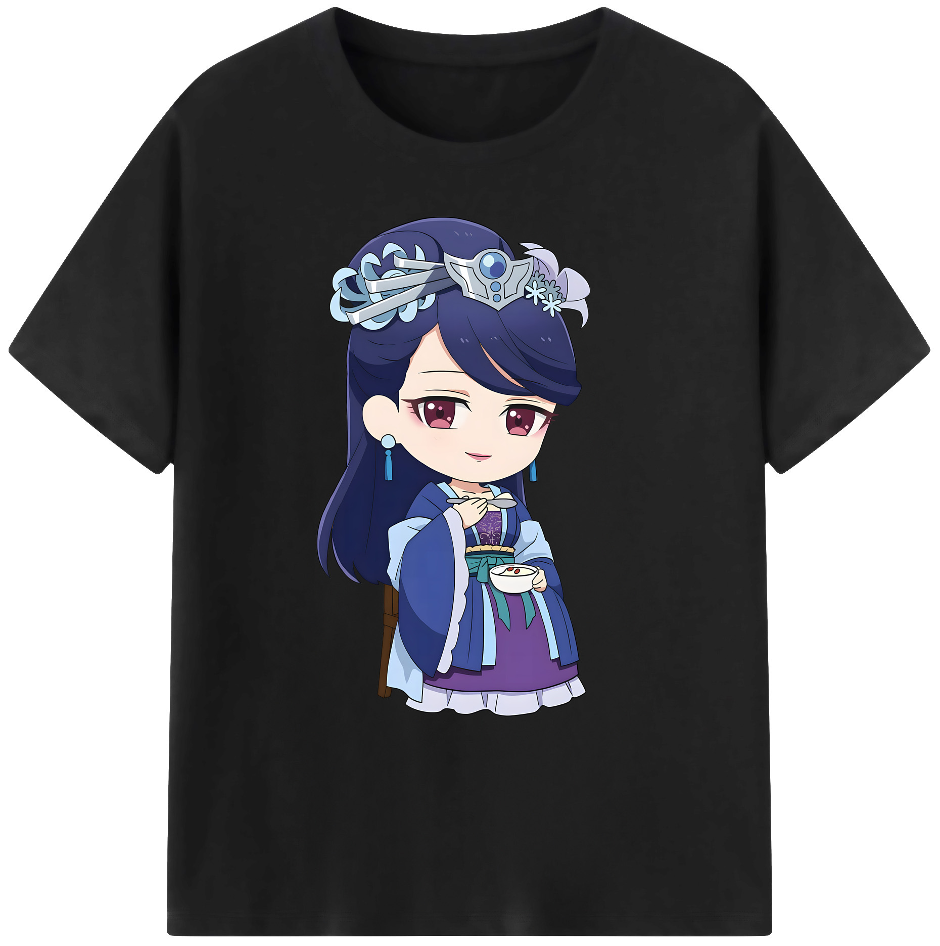 （画像用） 薬屋のひとりごと The Apothecary Diaries 綿100％ メンズ半袖Tシャツ｜肌触りやわらか＆通気性