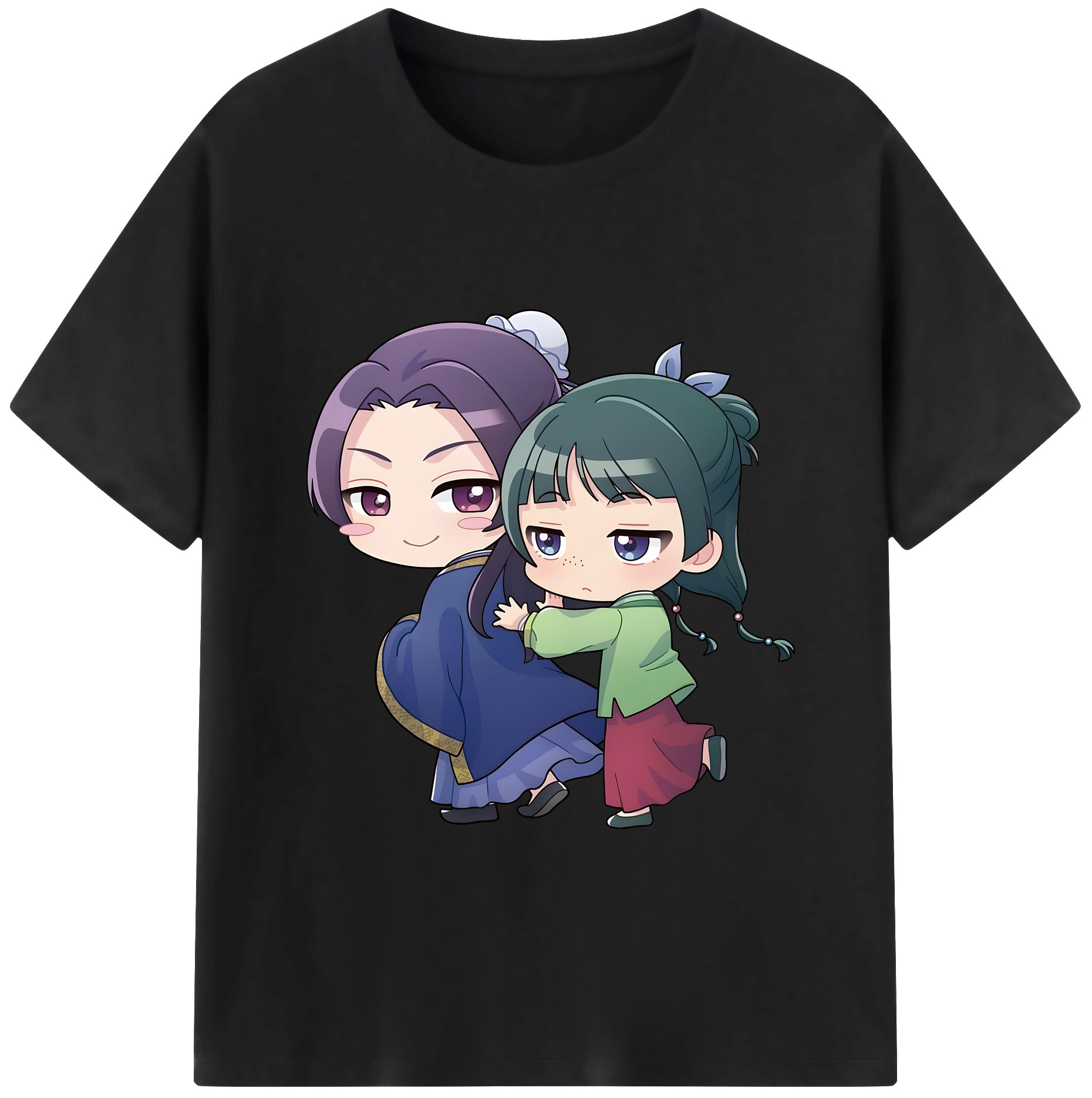 （画像用） 薬屋のひとりごと The Apothecary Diaries 綿100％ メンズ半袖Tシャツ｜肌触りやわらか＆通気性