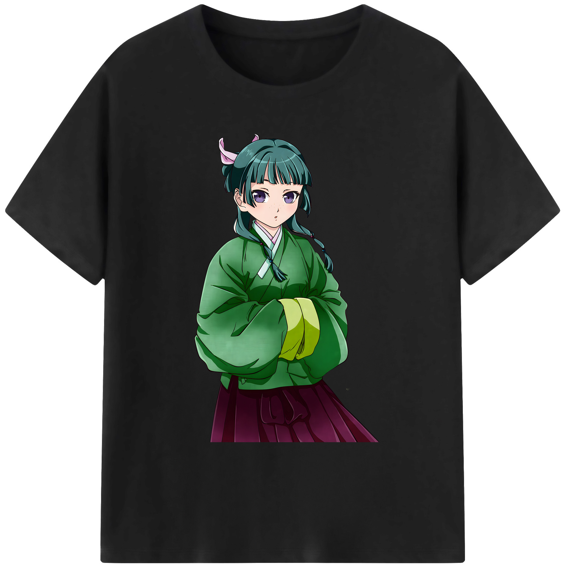 （画像用） 薬屋のひとりごと The Apothecary Diaries 綿100％ メンズ半袖Tシャツ｜肌触りやわらか＆通気性