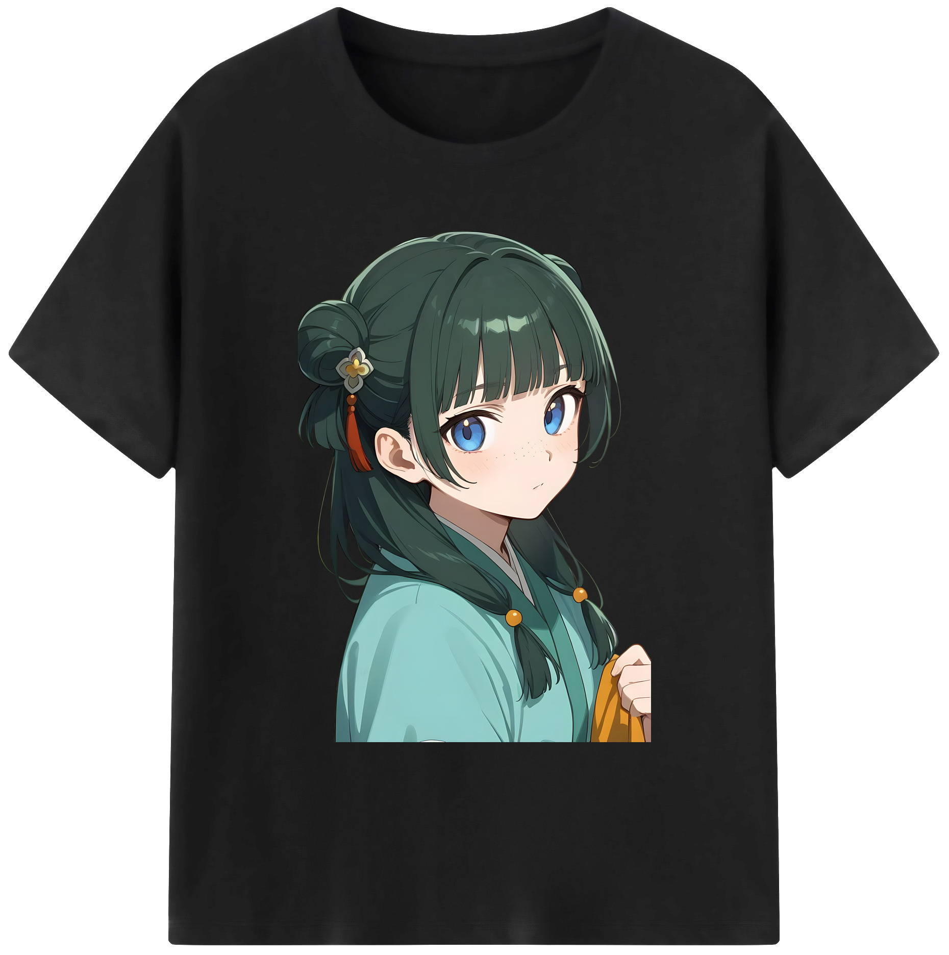 （画像用） 薬屋のひとりごと The Apothecary Diaries 綿100％ メンズ半袖Tシャツ｜肌触りやわらか＆通気性