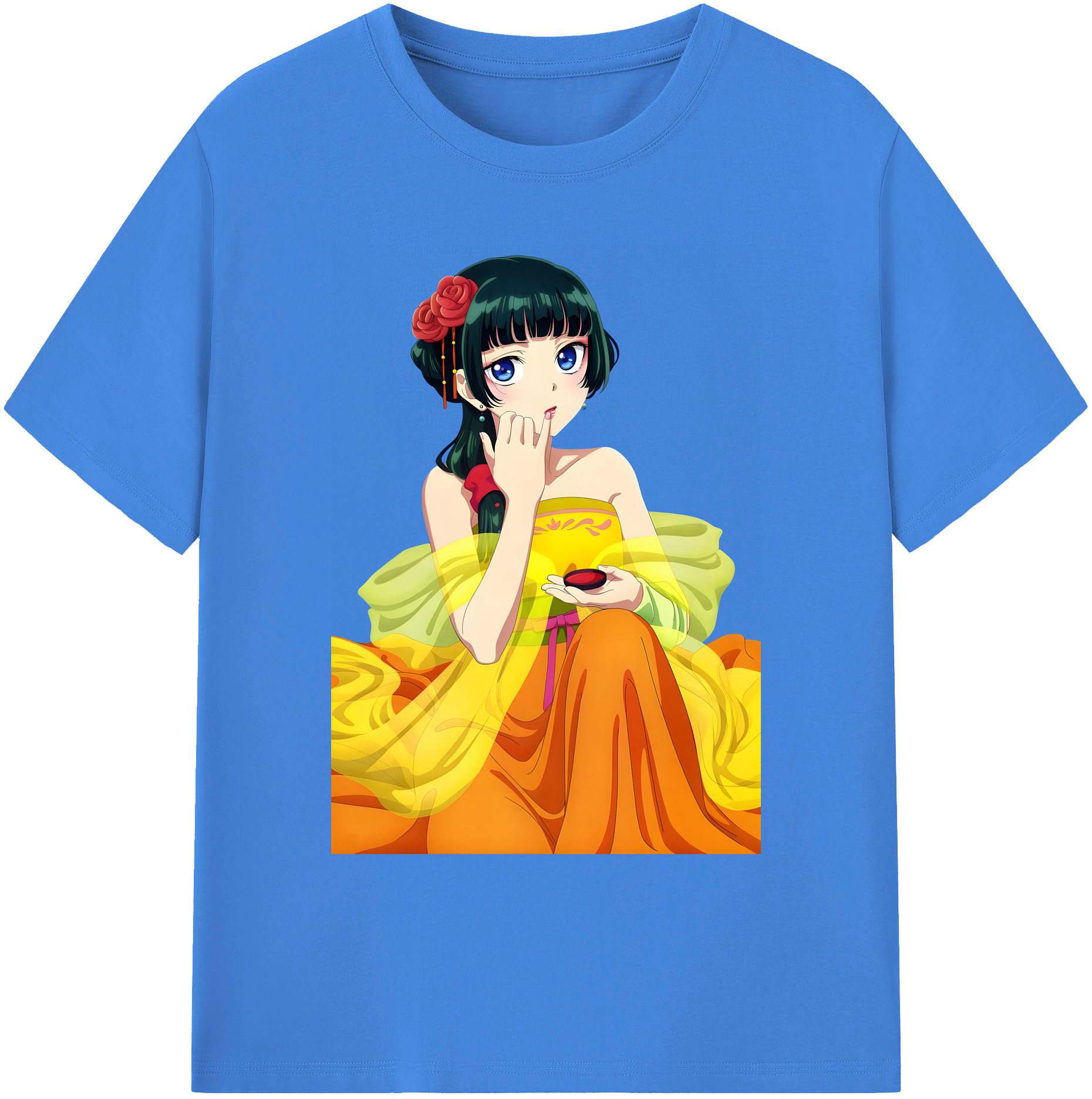 （画像用） 薬屋のひとりごと The Apothecary Diaries 綿100％ メンズ半袖Tシャツ｜肌触りやわらか＆通気性