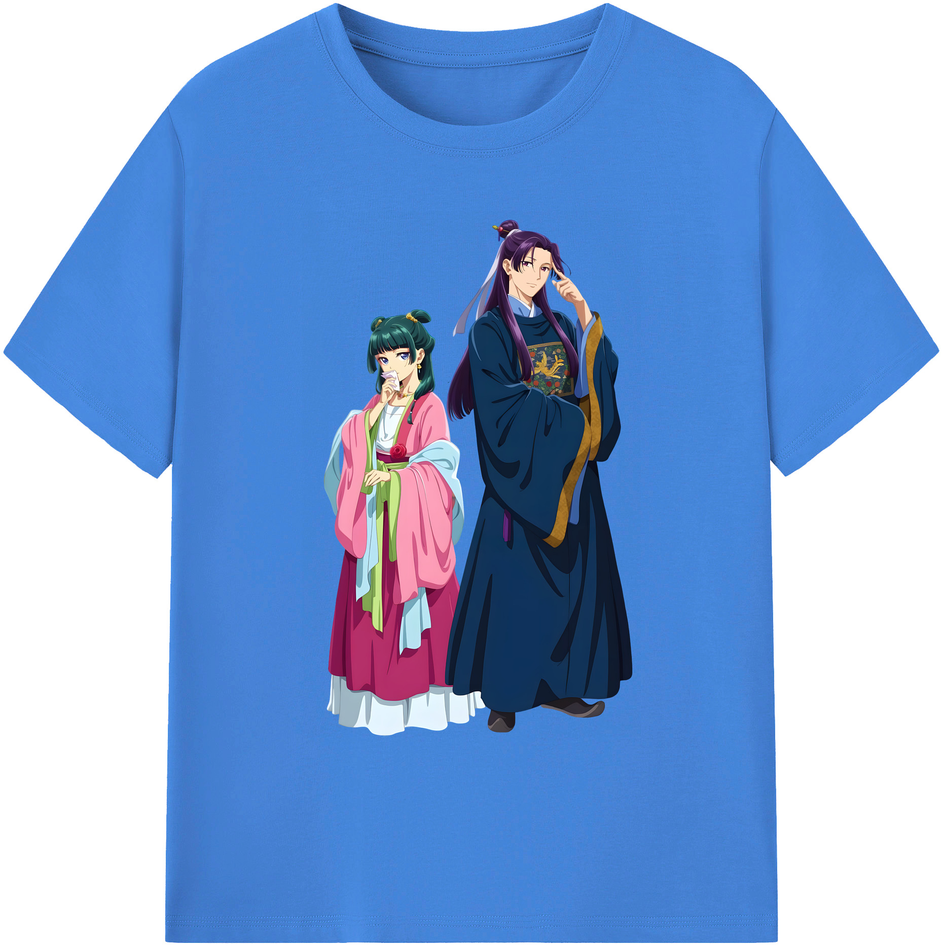 （画像用） 薬屋のひとりごと The Apothecary Diaries 綿100％ メンズ半袖Tシャツ｜肌触りやわらか＆通気性