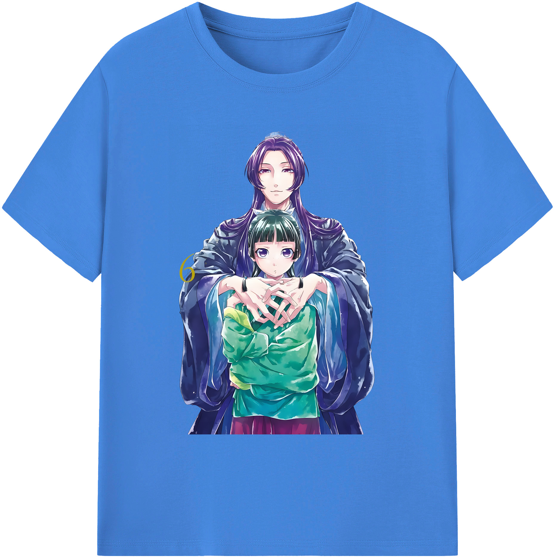 （画像用） 薬屋のひとりごと The Apothecary Diaries 綿100％ メンズ半袖Tシャツ｜肌触りやわらか＆通気性