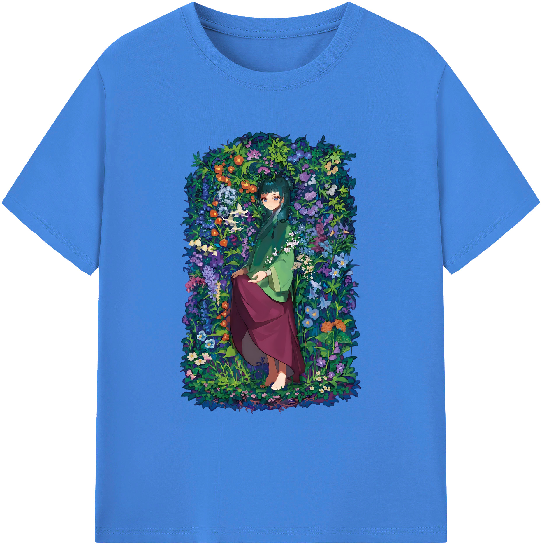（画像用） 薬屋のひとりごと The Apothecary Diaries 綿100％ メンズ半袖Tシャツ｜肌触りやわらか＆通気性