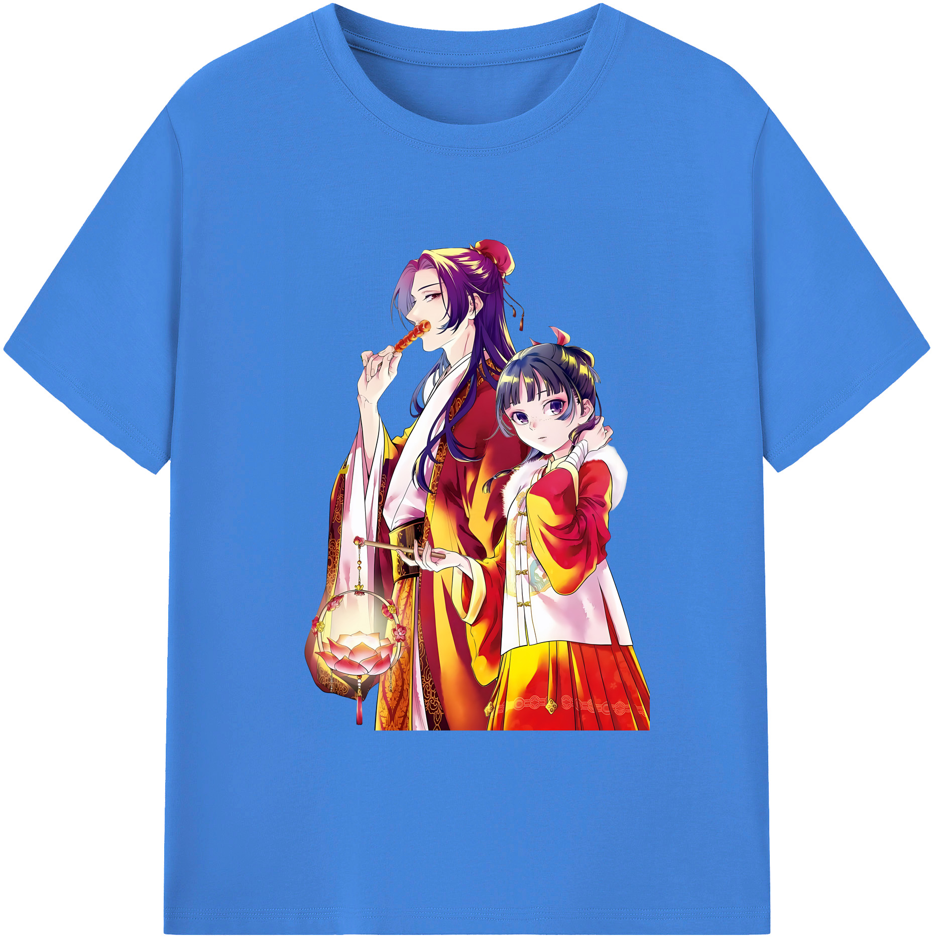 （画像用） 薬屋のひとりごと The Apothecary Diaries 綿100％ メンズ半袖Tシャツ｜肌触りやわらか＆通気性