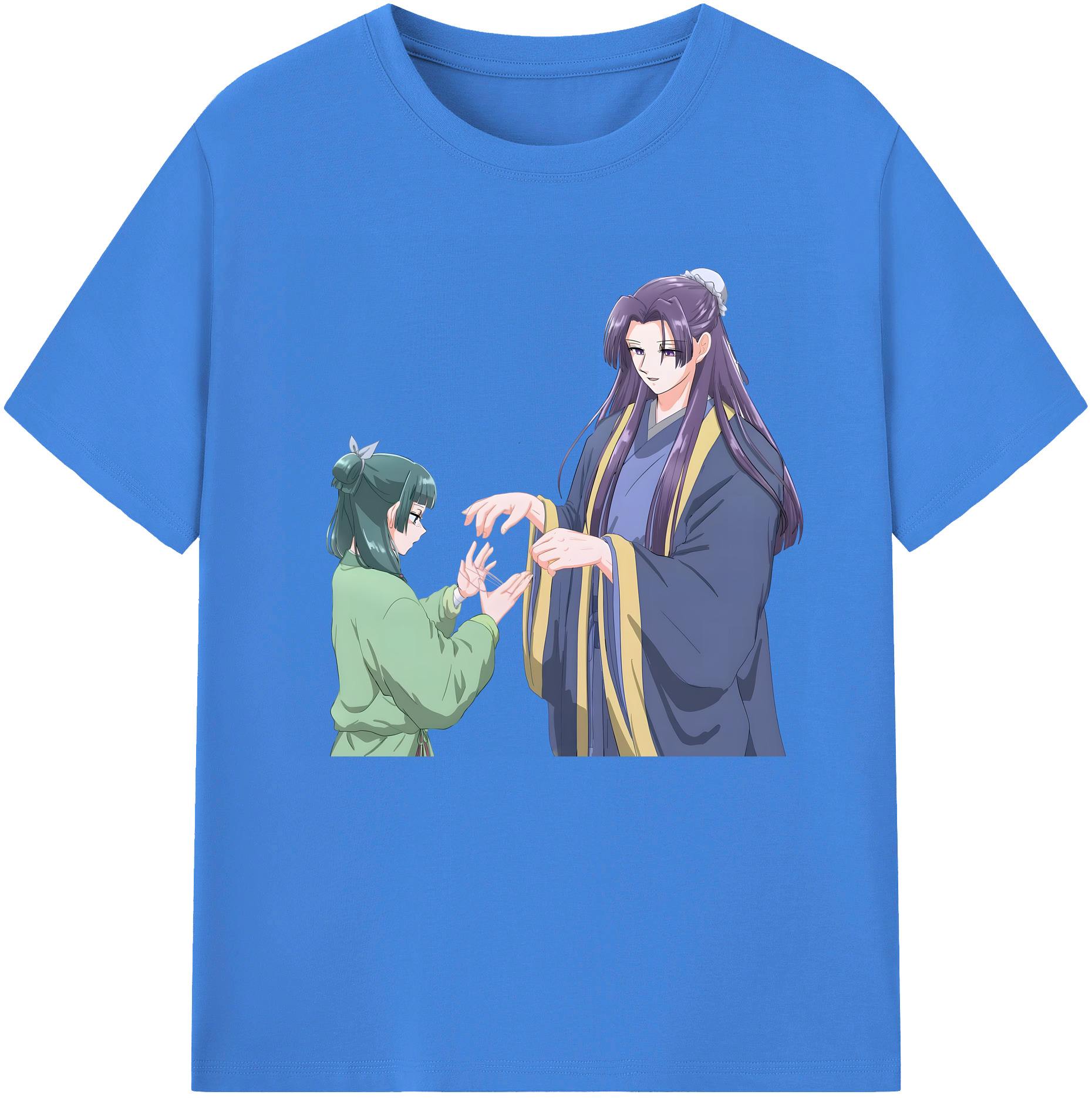 （画像用） 薬屋のひとりごと The Apothecary Diaries 綿100％ メンズ半袖Tシャツ｜肌触りやわらか＆通気性