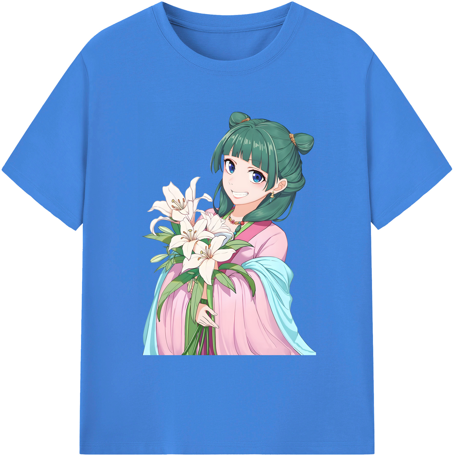 （画像用） 薬屋のひとりごと The Apothecary Diaries 綿100％ メンズ半袖Tシャツ｜肌触りやわらか＆通気性